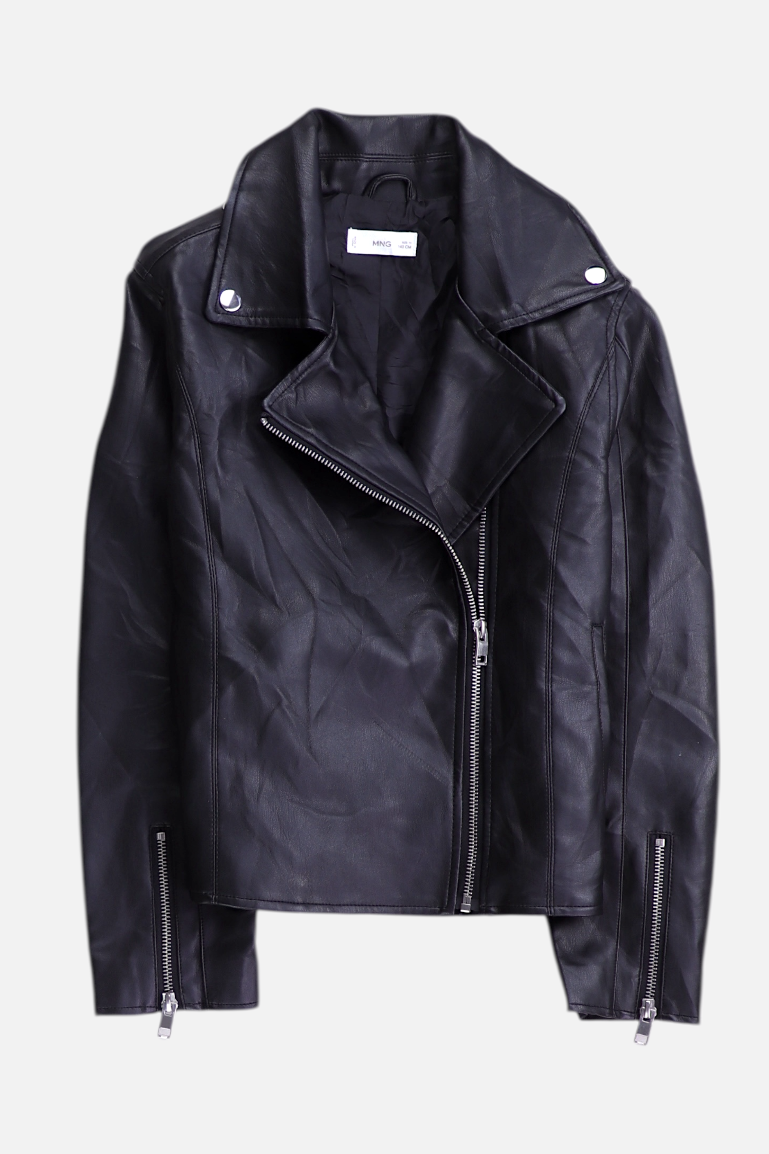 MANGO Chaqueta Casual Cuero - Niña - N/A - 10-12Y (Años)