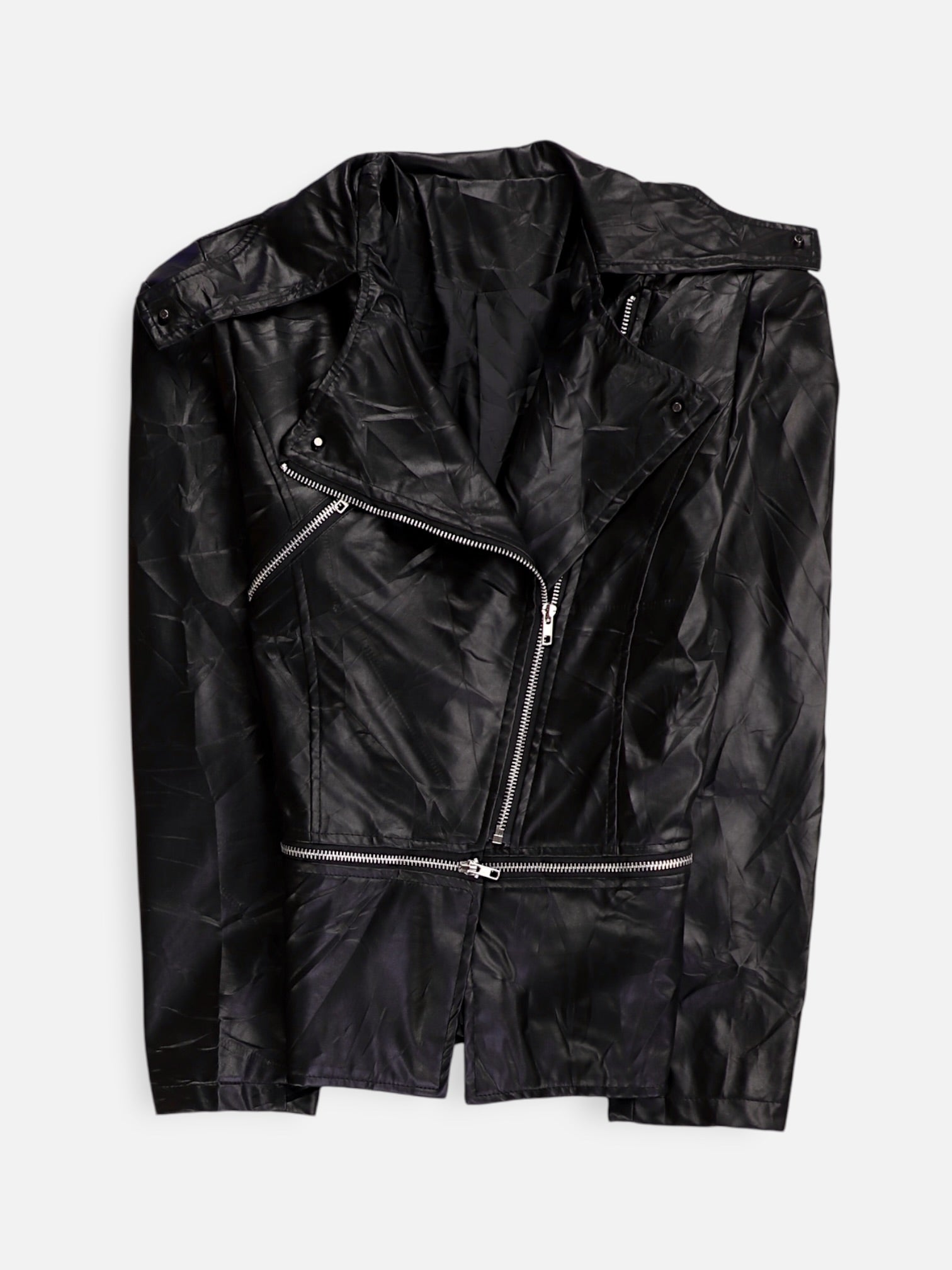 Chaqueta Cuero Basic - Mujer - Medium