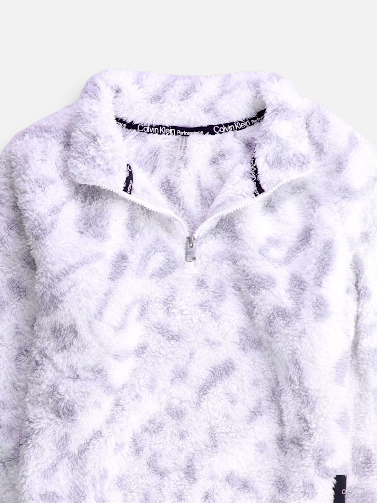 Calvin Klein Sueter Fleece Teddy - Mujer - Large
