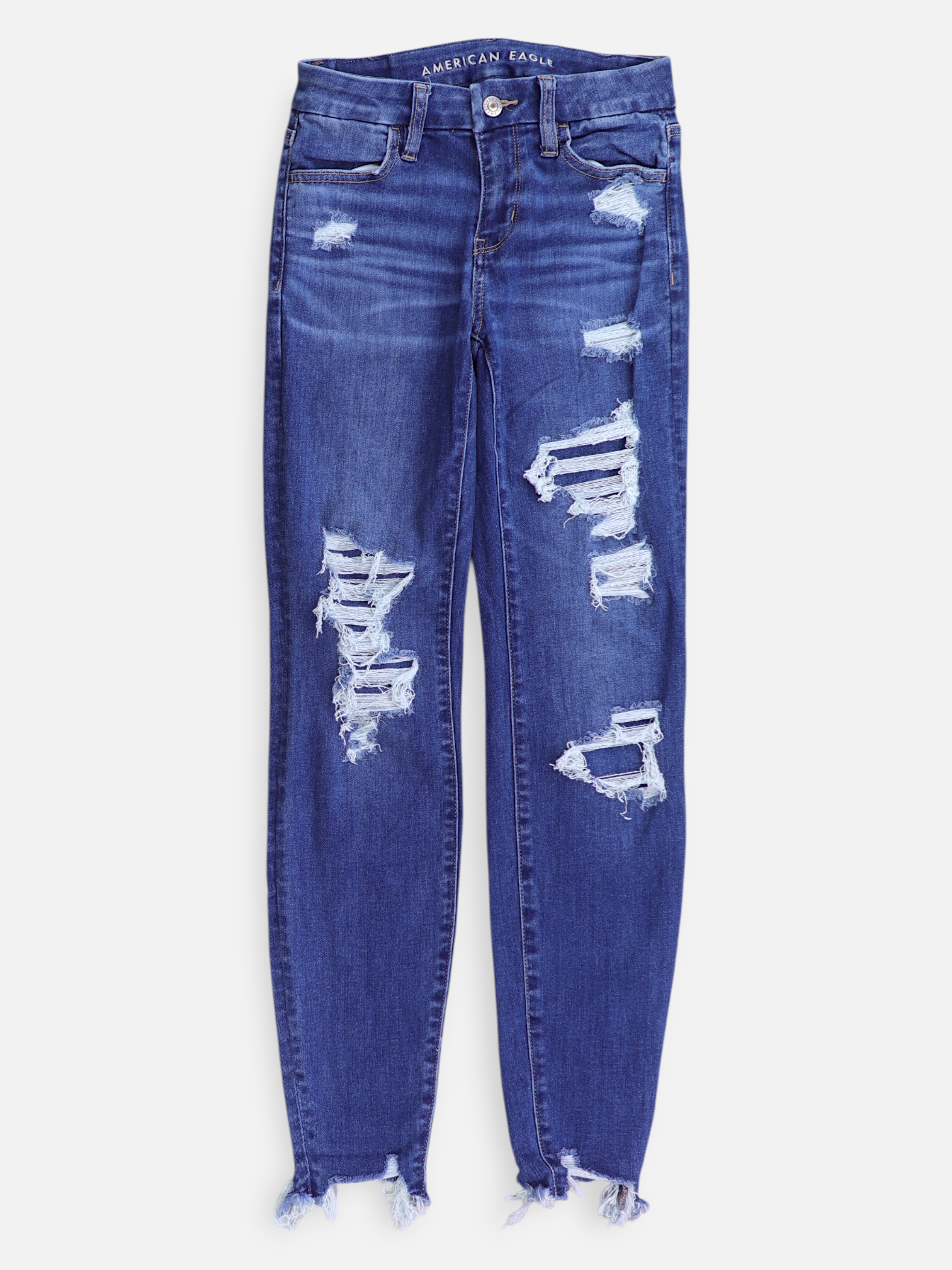 American Eagle Jean Regular Fit Denim - Mujer - 00