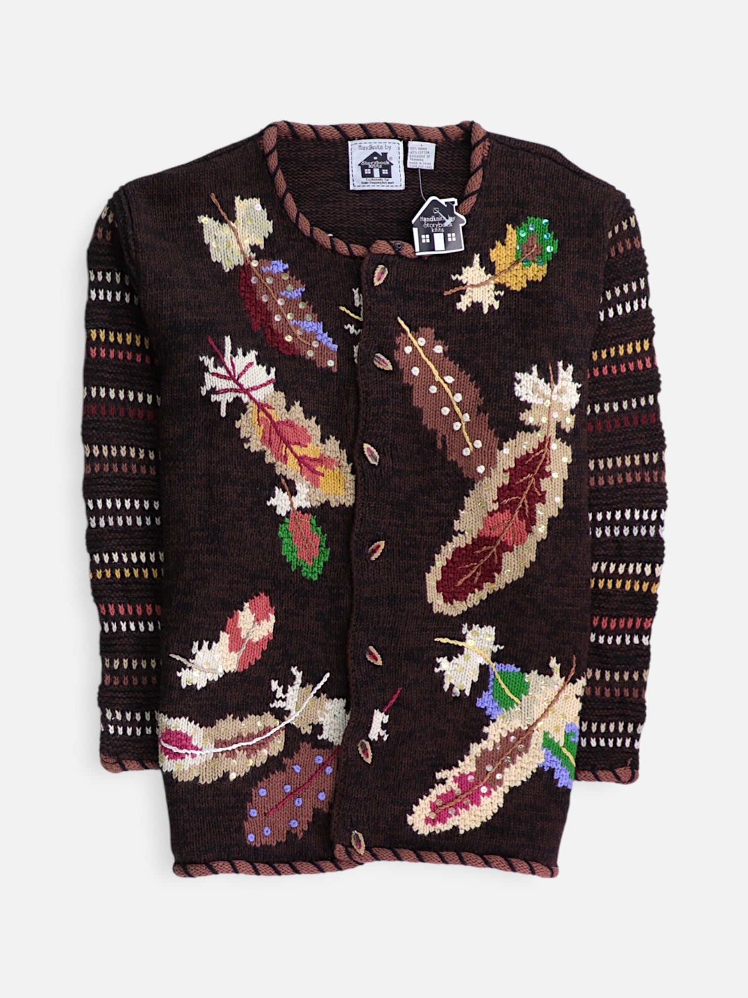 Sueter Cardigan Casual - Mujer - Large