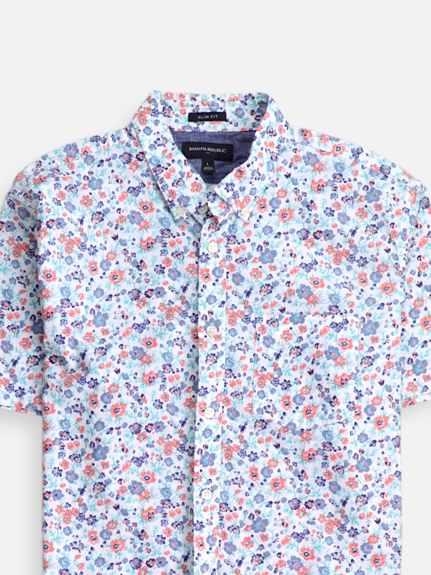 Banana Republic Camisa Casual - Hombre - Large