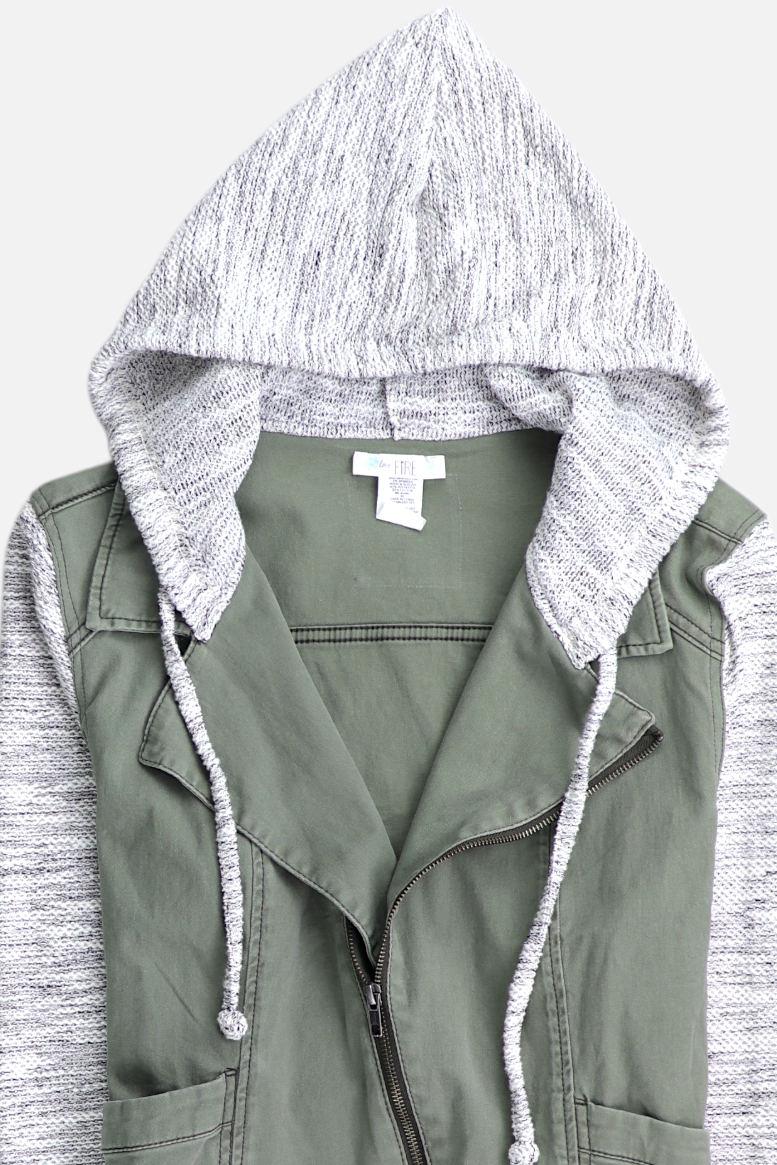 Chaqueta Casual Color Block - Mujer - XL