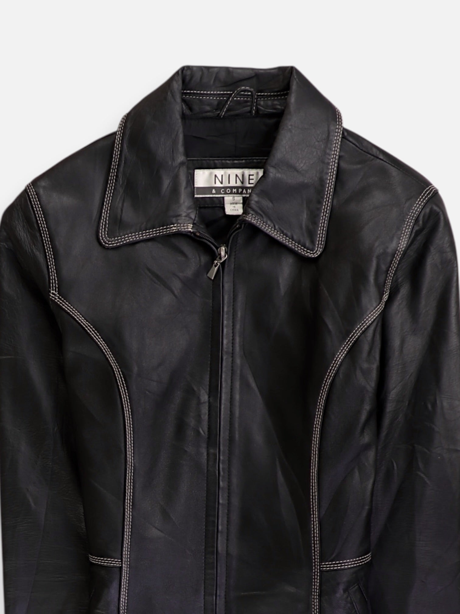 Chaqueta Casual Cuero - Mujer - Small