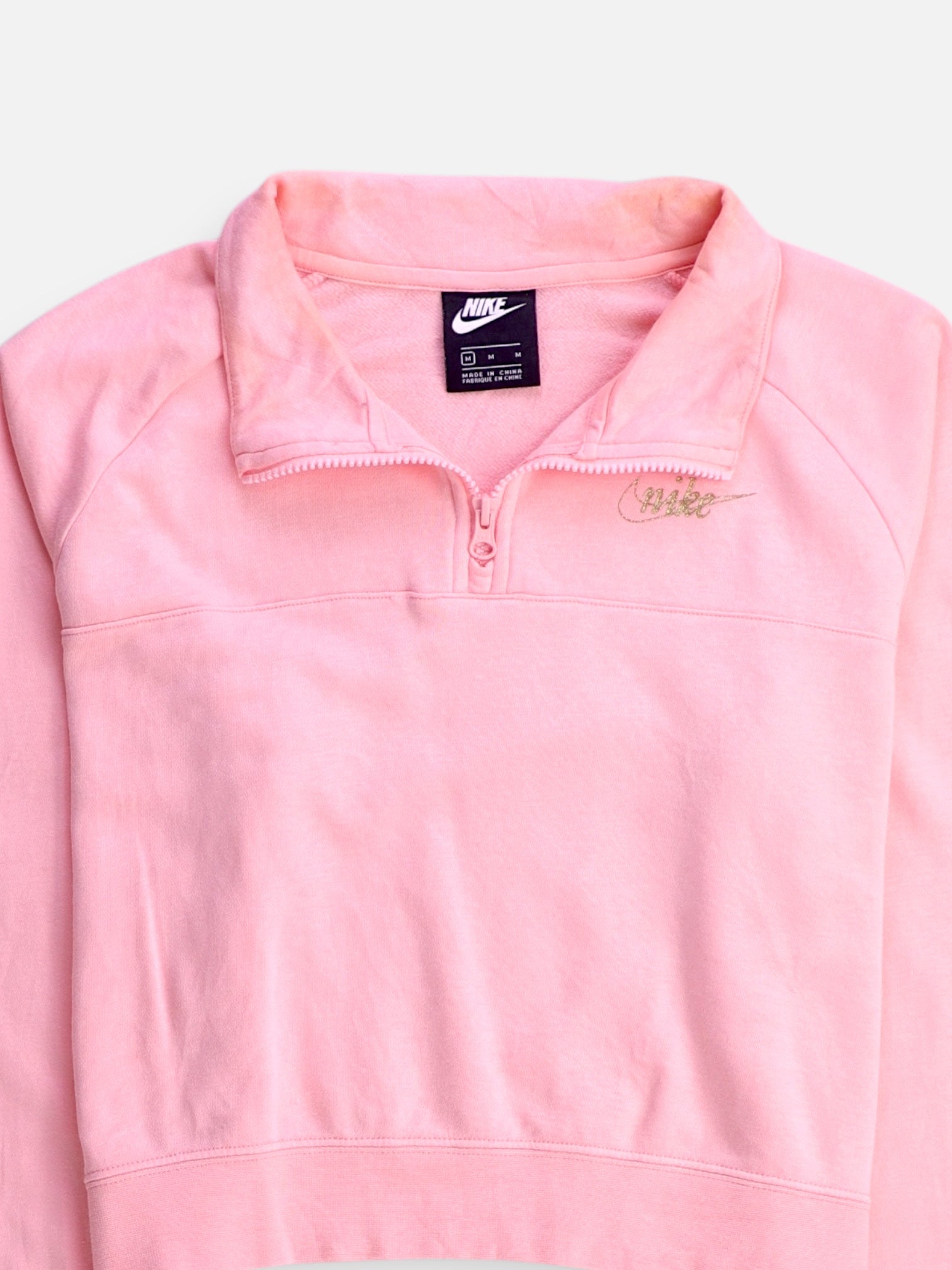 Nike Sudadera Fleece Crop Top - Mujer - Medium