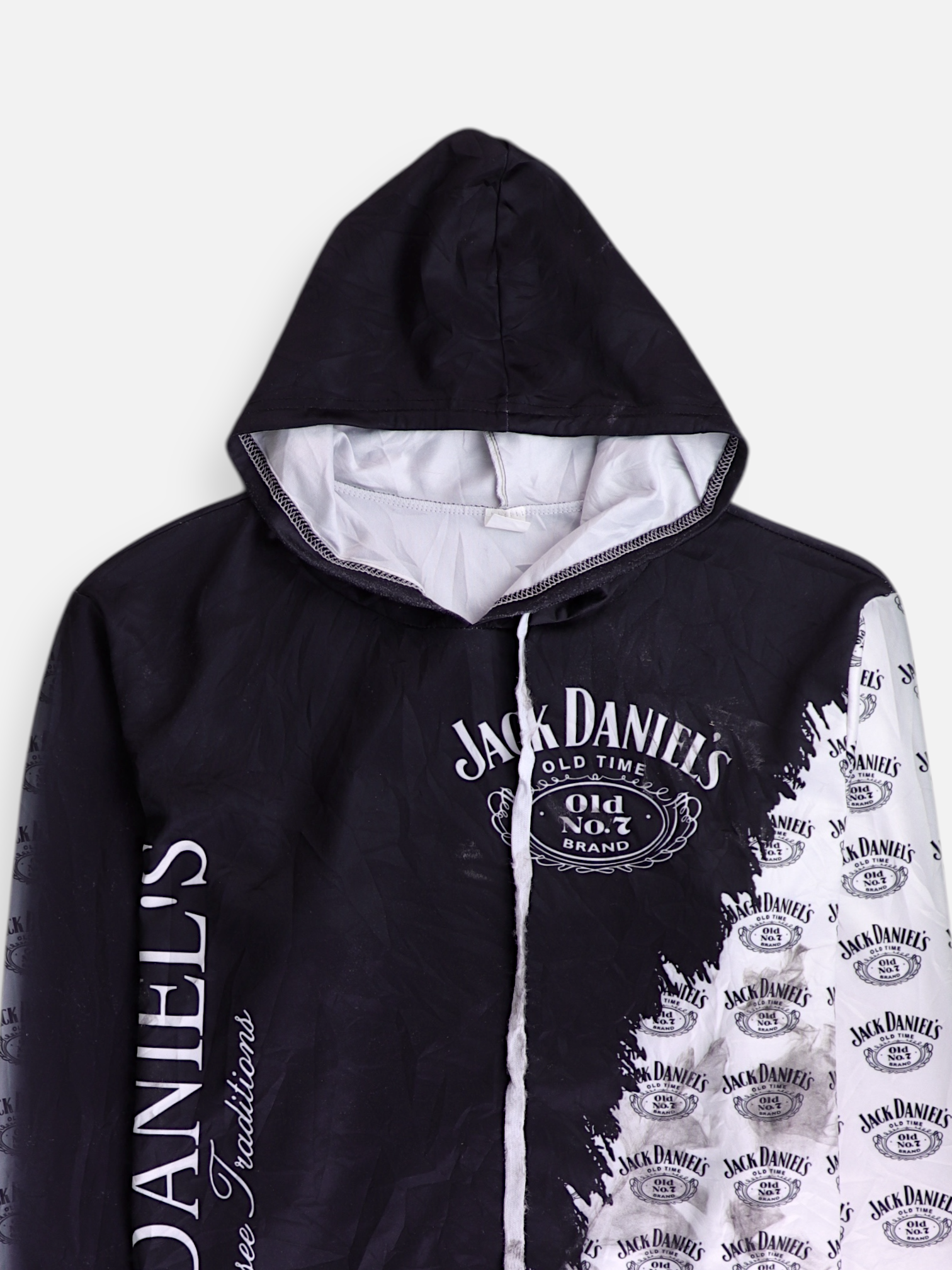 Sudadera Hoodie Color Block - Hombre - XL