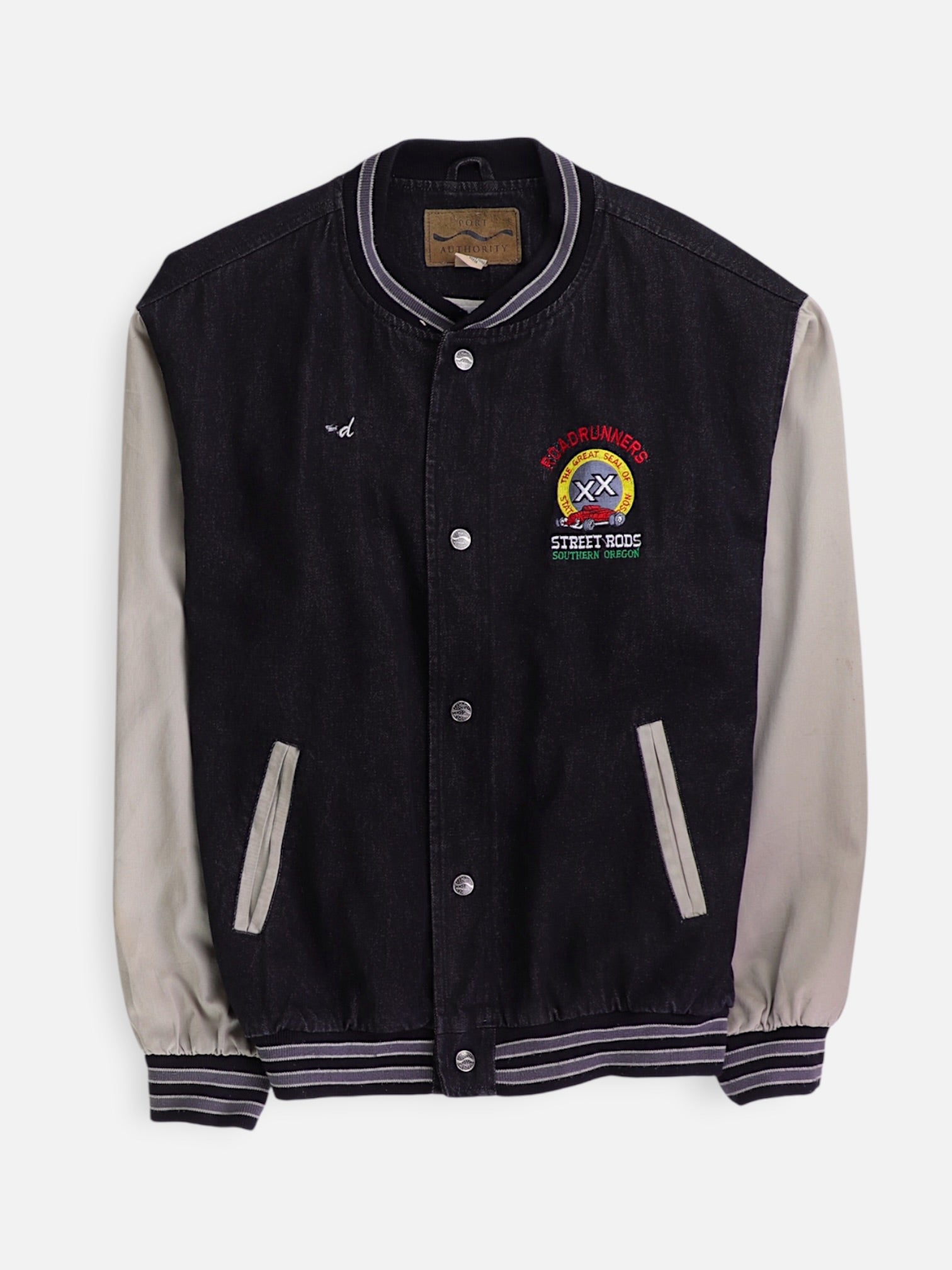 Chaqueta Bomber  Color Block - Hombre - XL