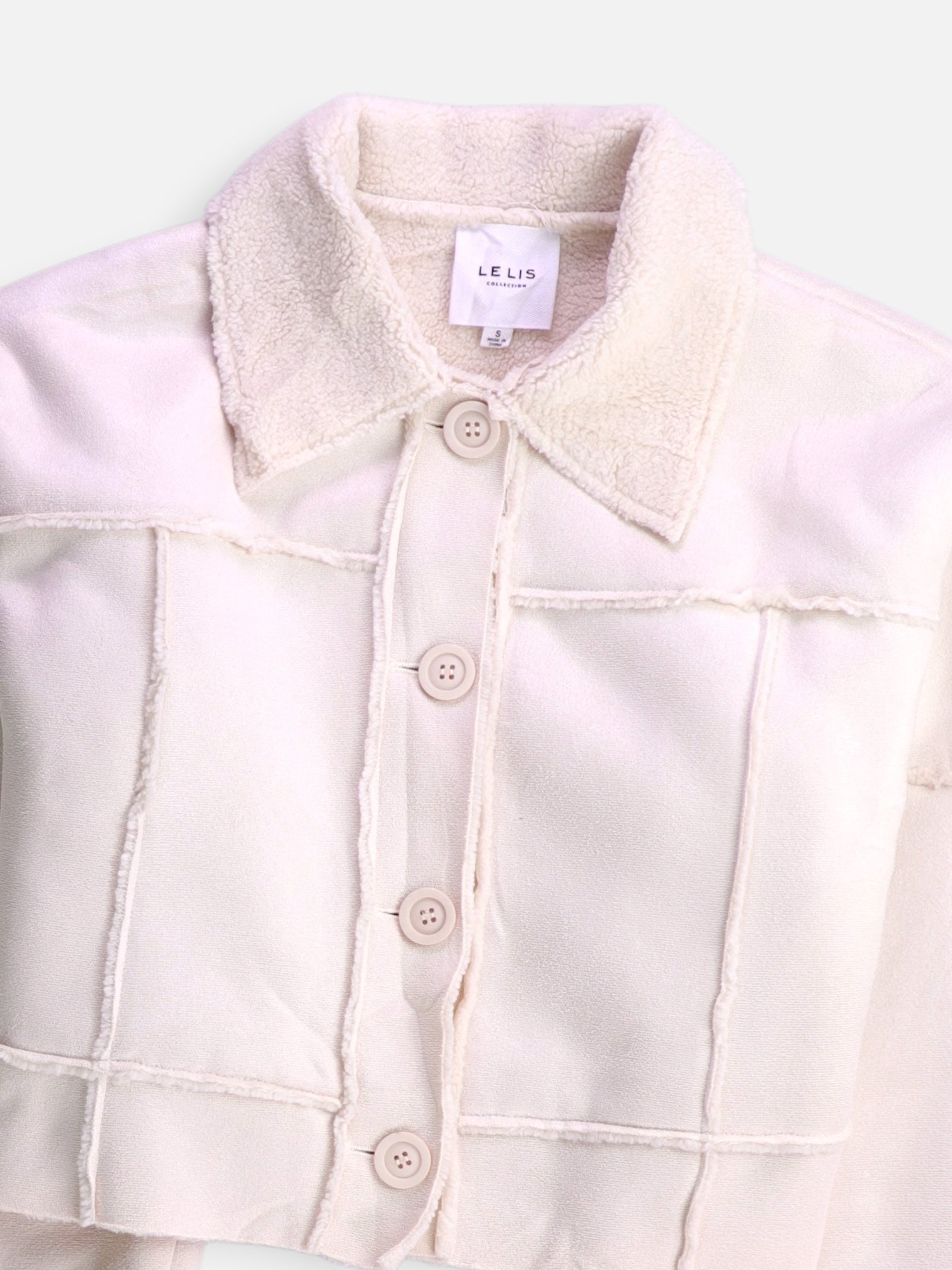 Chaqueta Casual Suede - Mujer - Small