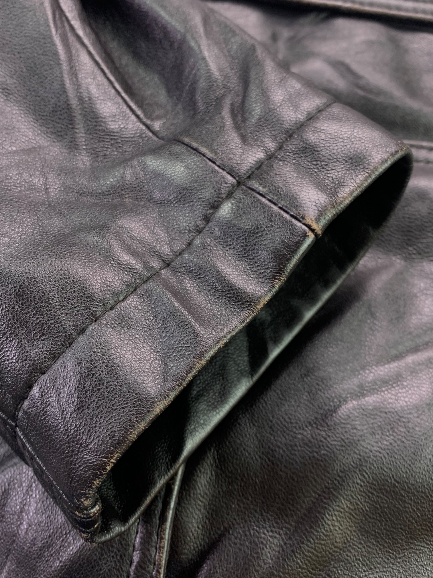 Chaqueta Casual Cuero - Hombre - Large