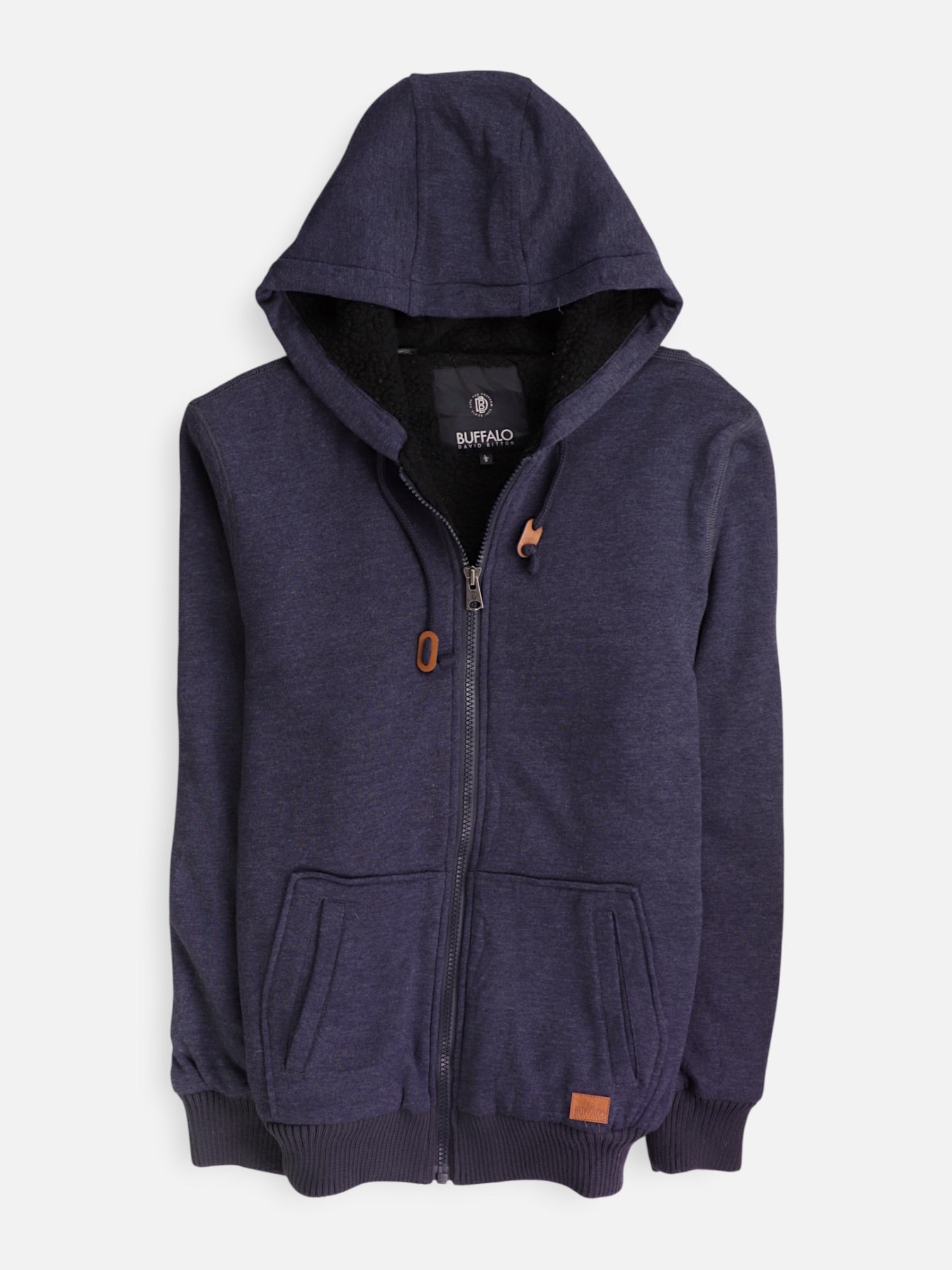BUFFALO Sudadera Hoodie Basic - Hombre - Large