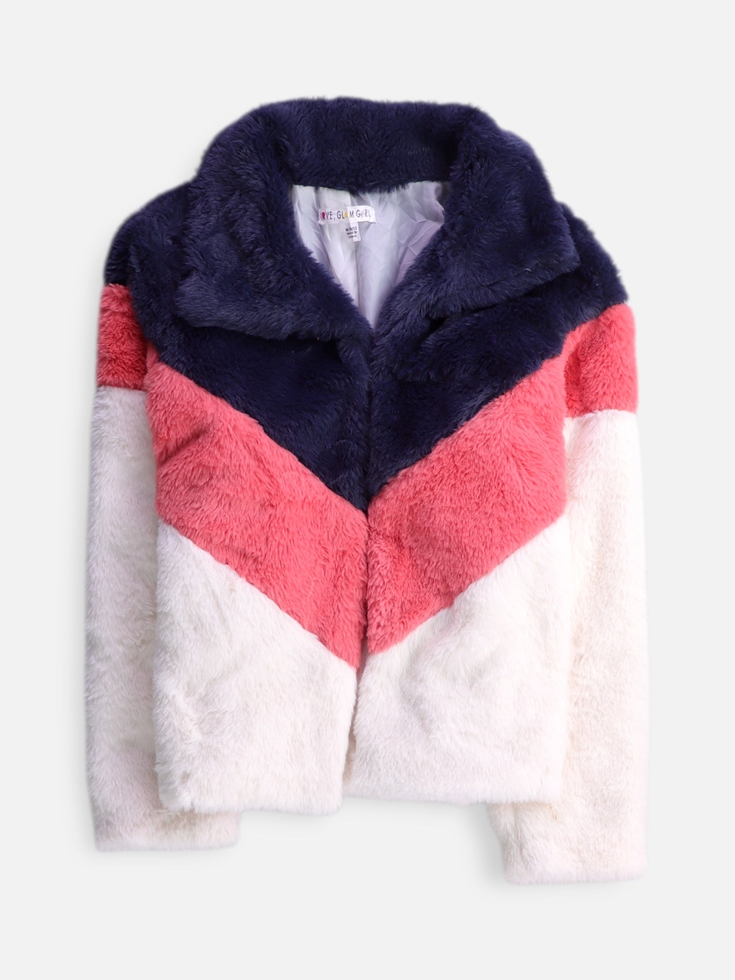 Chaqueta Casual Color Block - Niña - Medium - 10-12Y (Años)