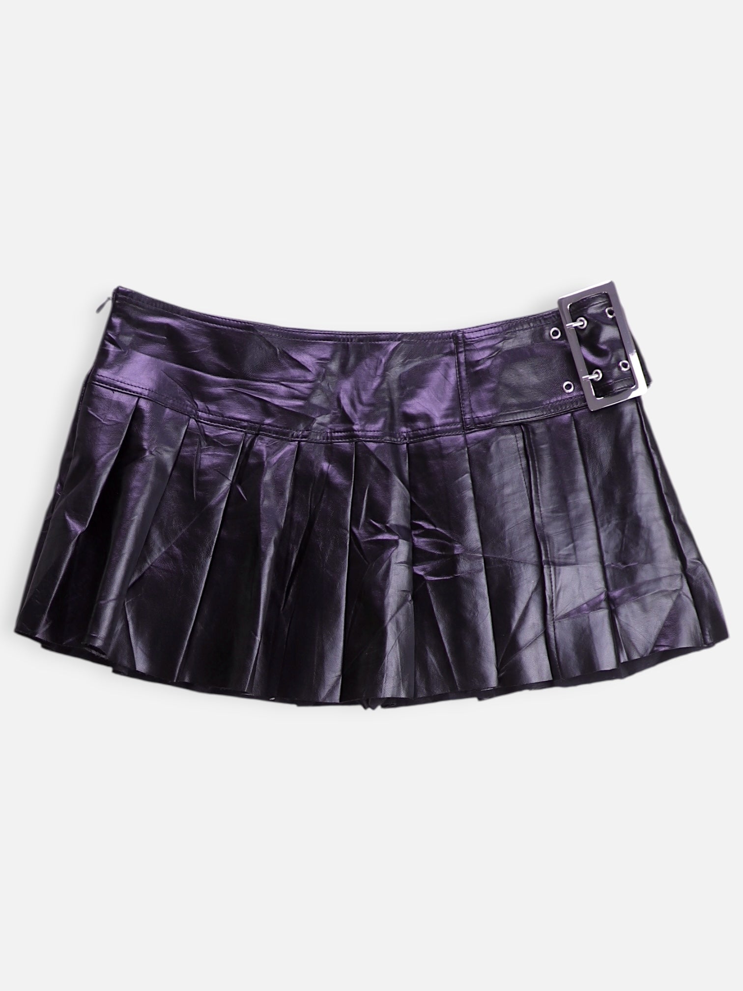SHEIN Falda Cuero - Mujer - Medium