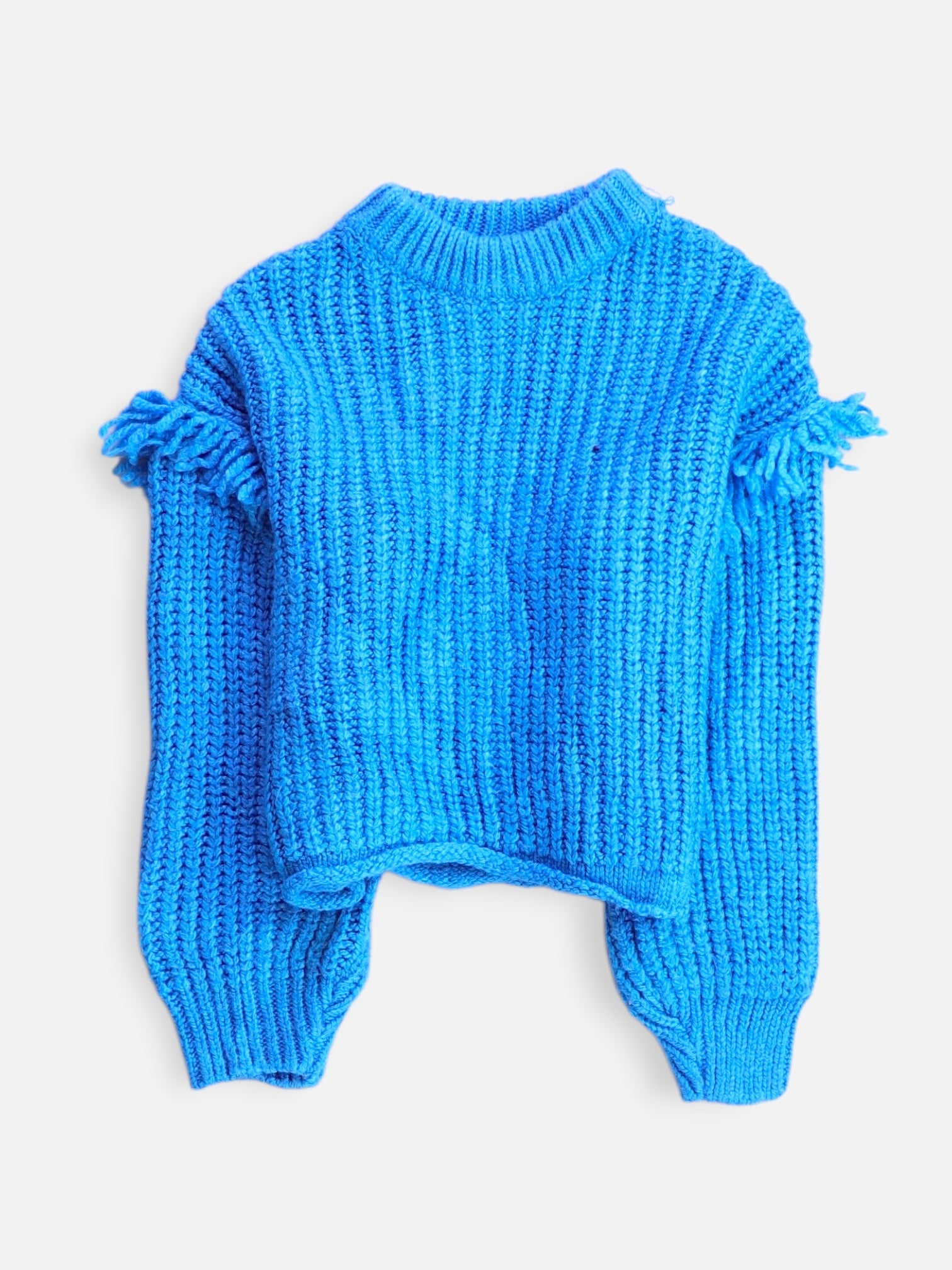 ZARA Sueter Knit Casual - Niña - Small - 6-7Y (Años)