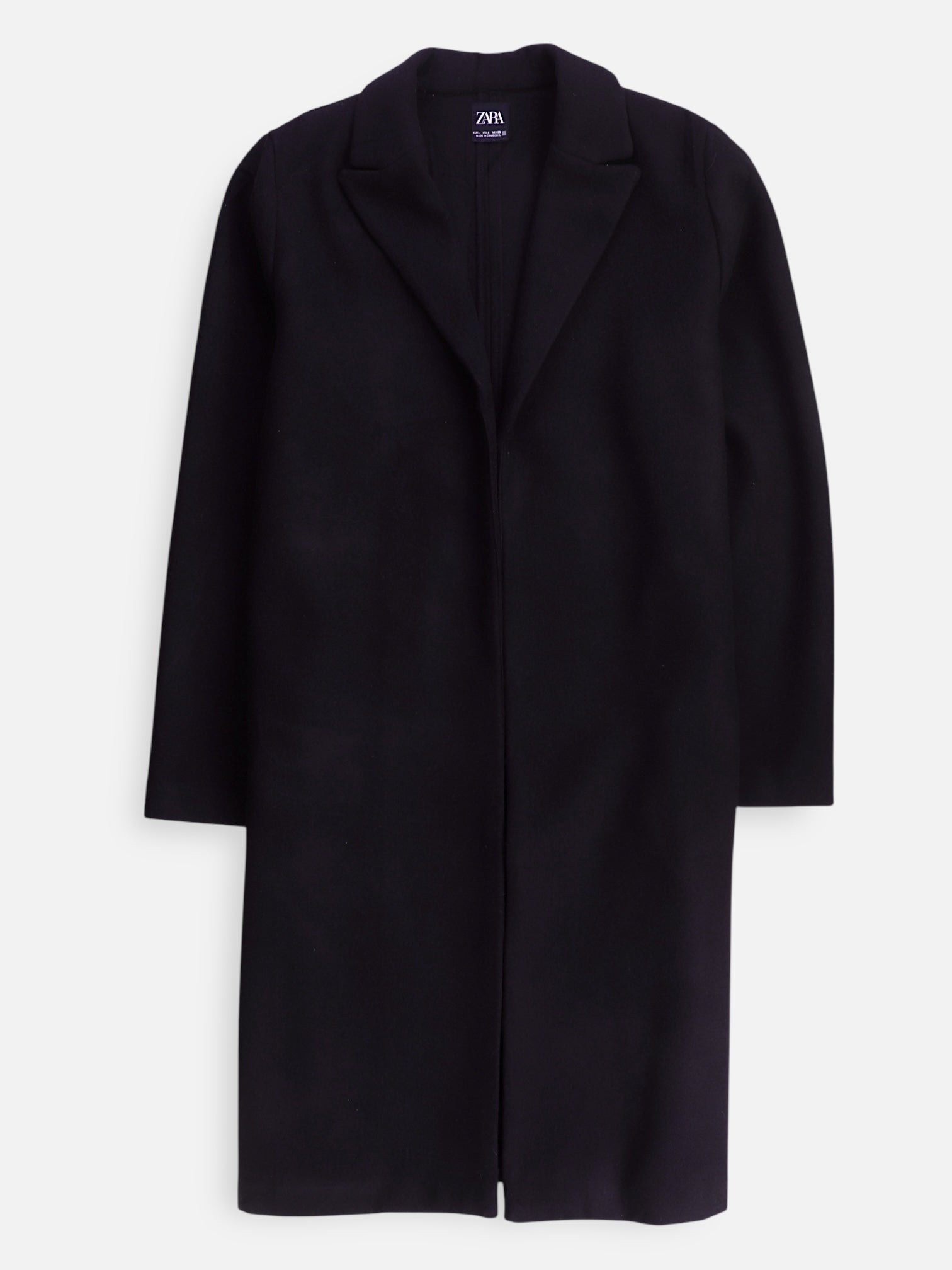 ZARA Abrigo Largo Casual - Mujer - Large