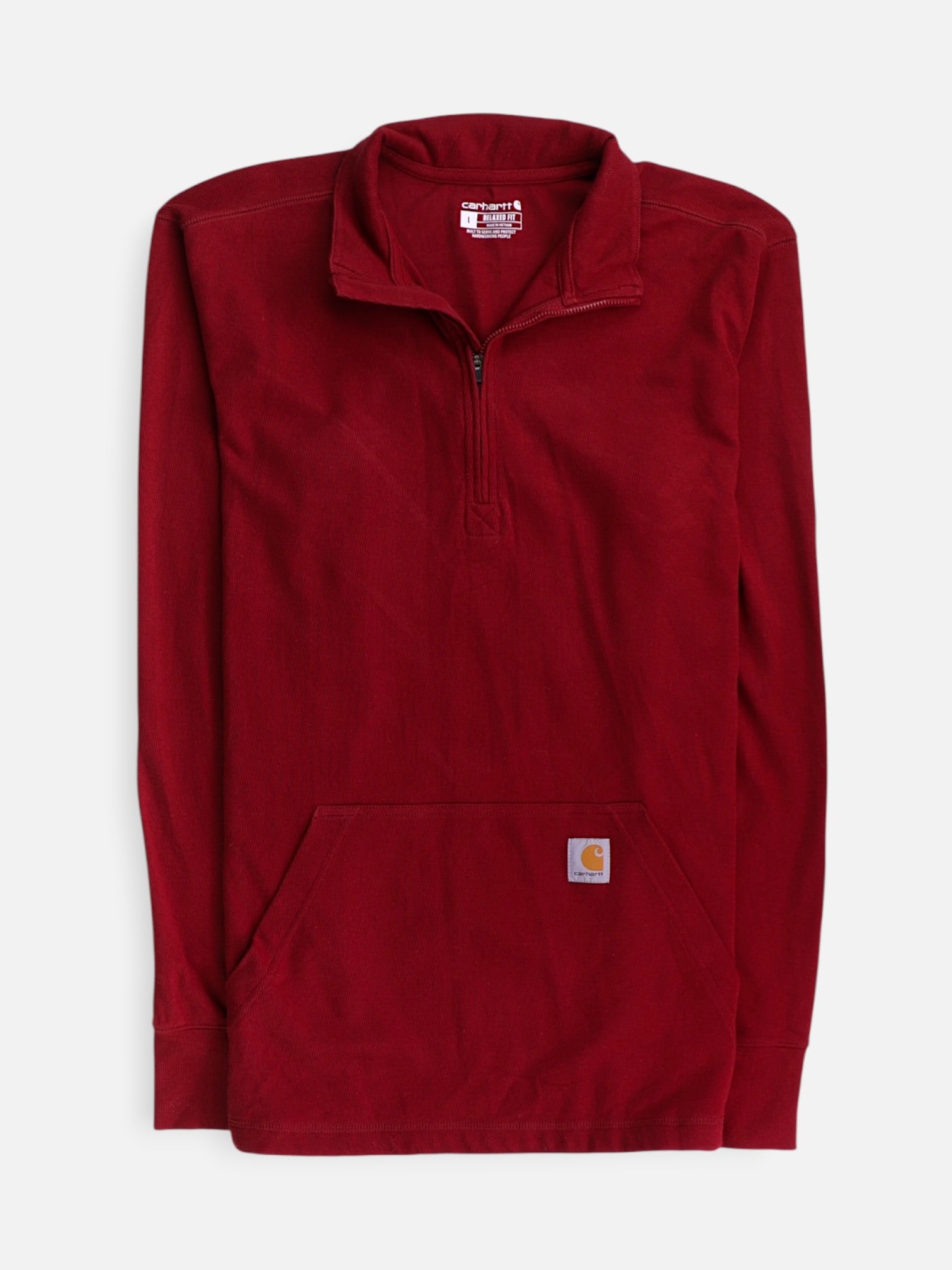 Carhartt Sudadera Fleece Basic - Hombre - Large