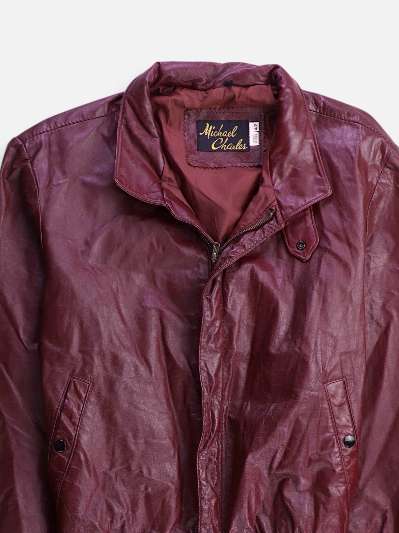 Chaqueta Casual Cuero - Hombre - 42
