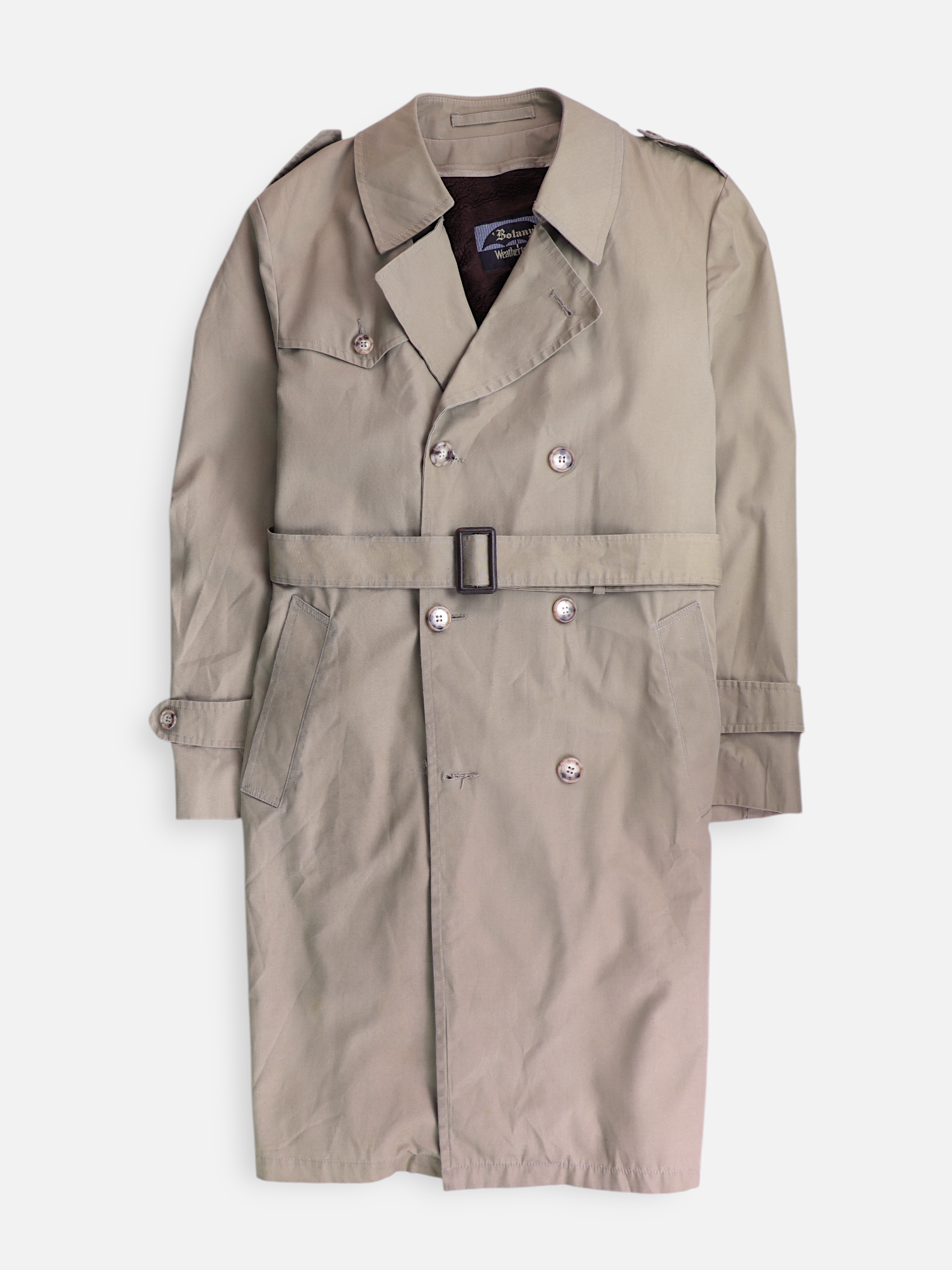 Abrigo Trench Coat Casual - Hombre - 38R