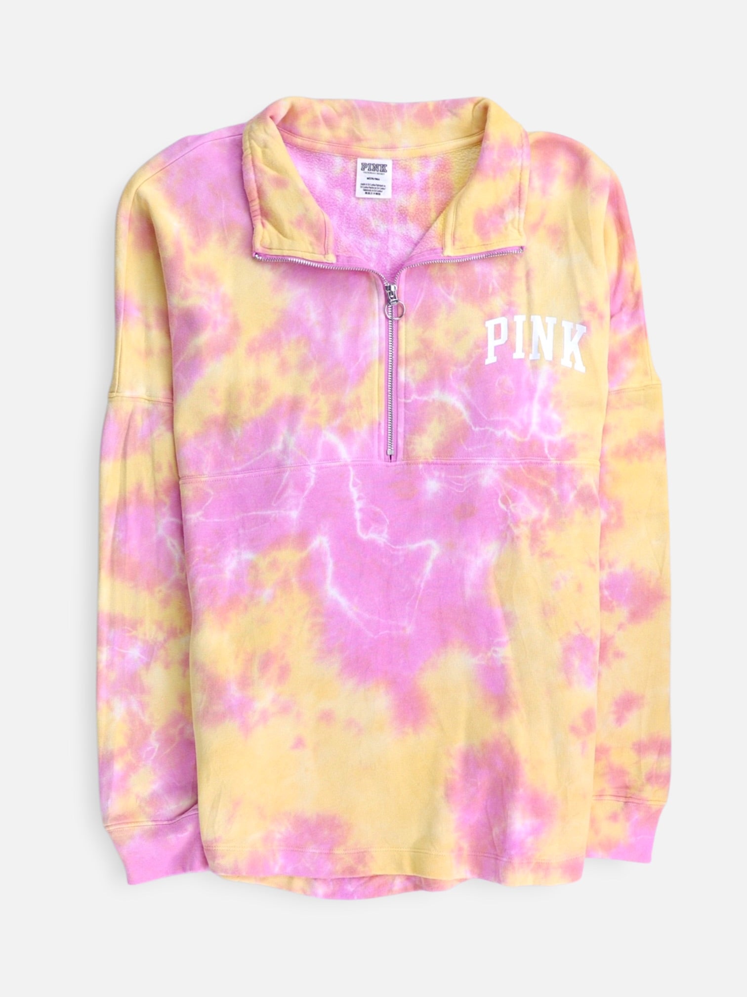 Victoria Secret Sudadera Fleece Tie-Dye - Mujer - Medium