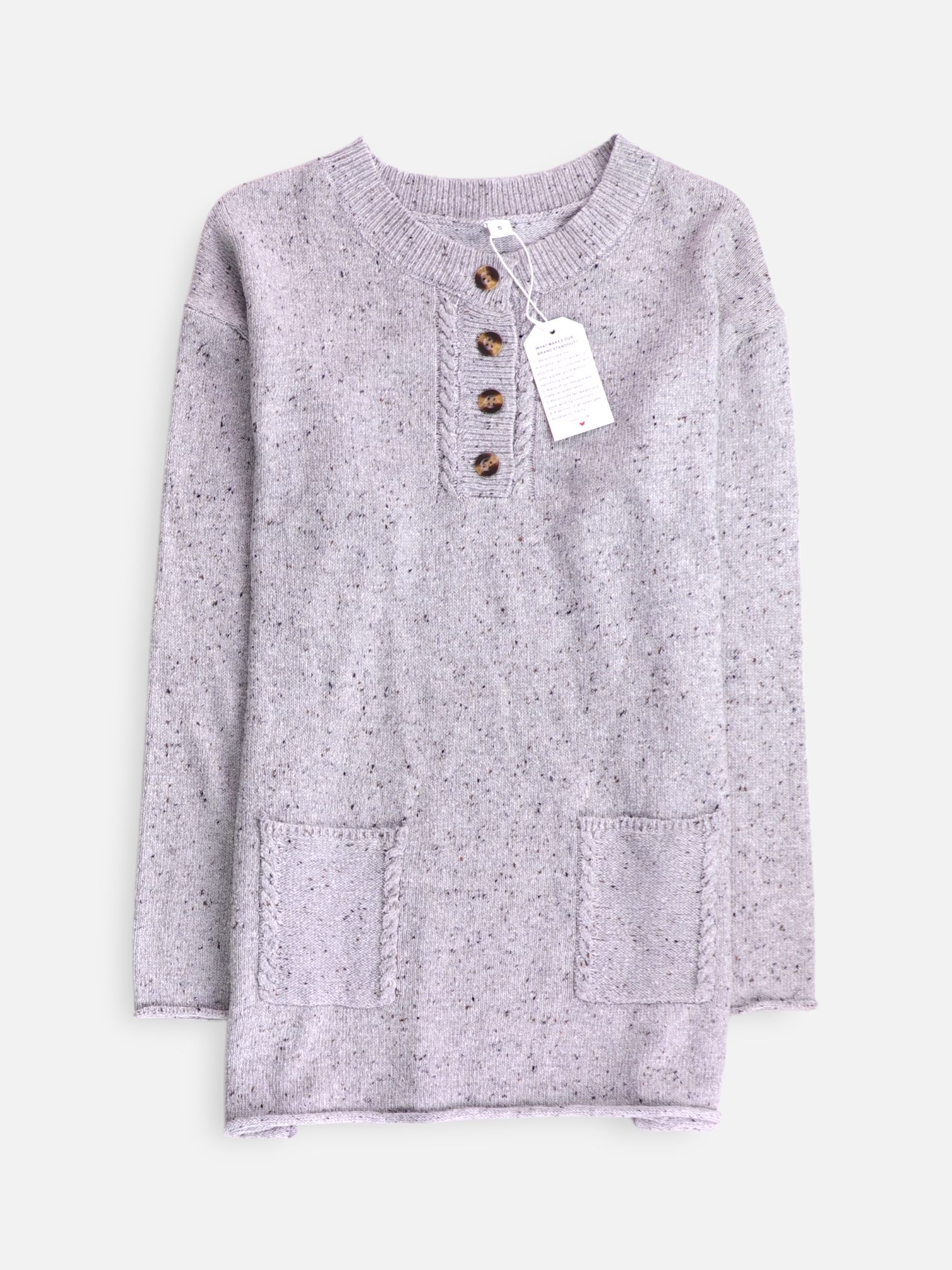 Sueter Knit Casual - Mujer - Small