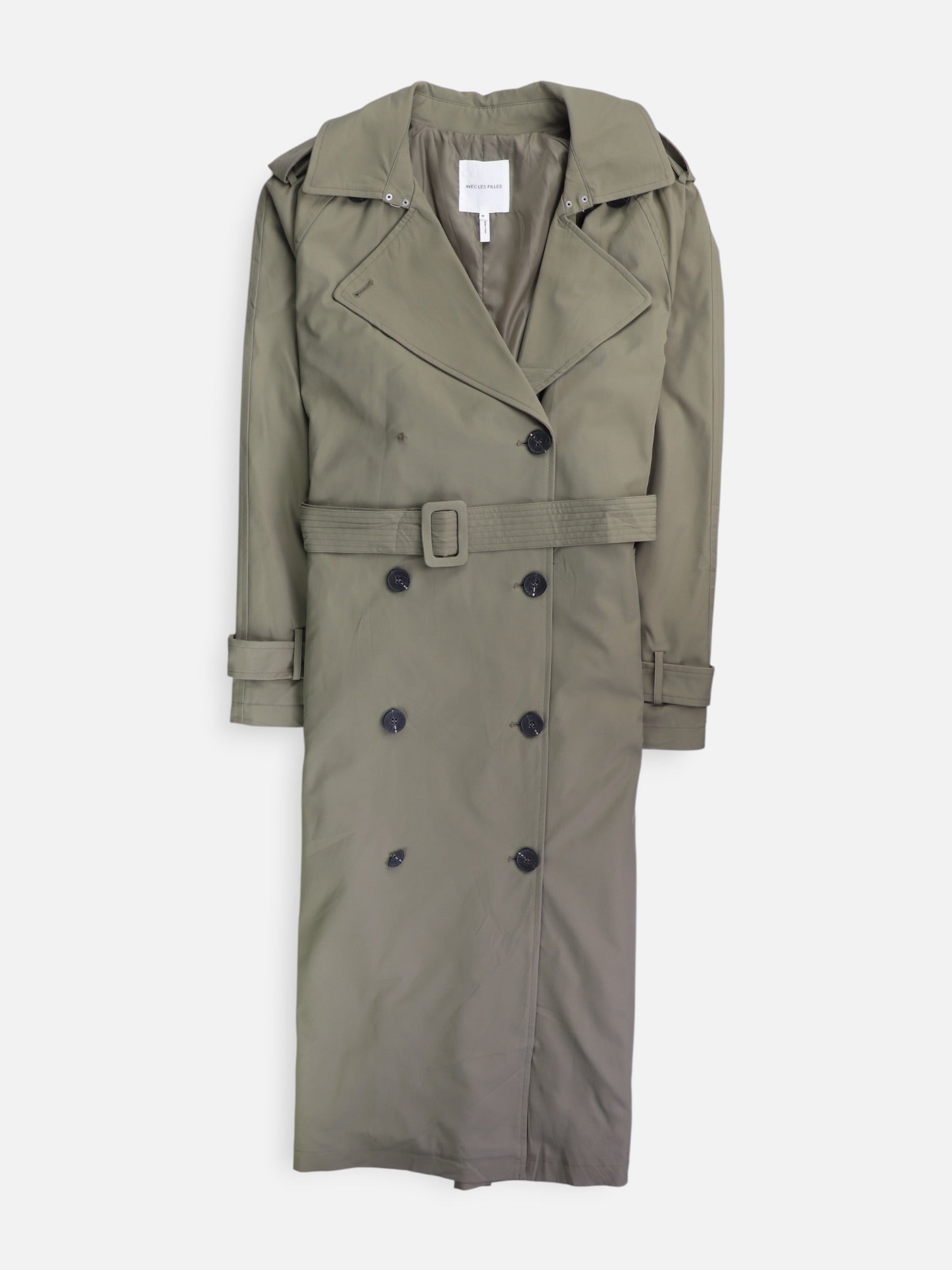 Abrigo Trench Coat Casual - Mujer - Medium