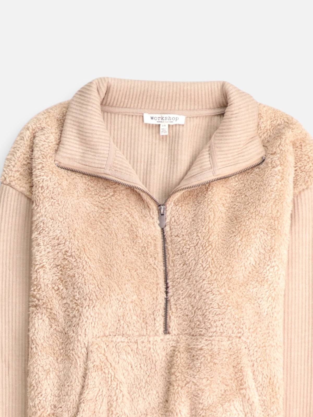 Sueter Fleece Casual - Mujer - Large