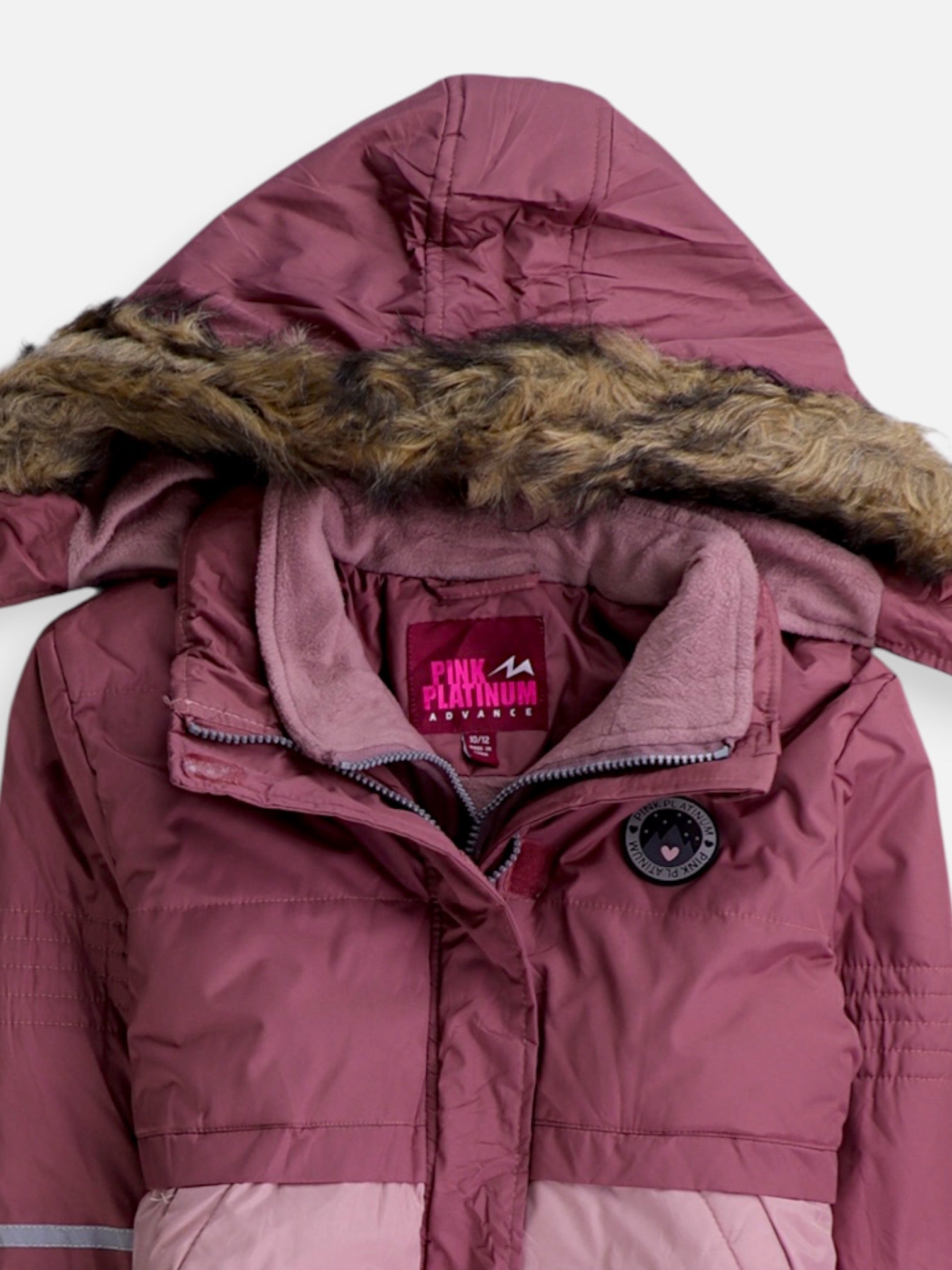 Chaqueta Puffer Color Block - Niña - N/A - 10-12Y (Años)