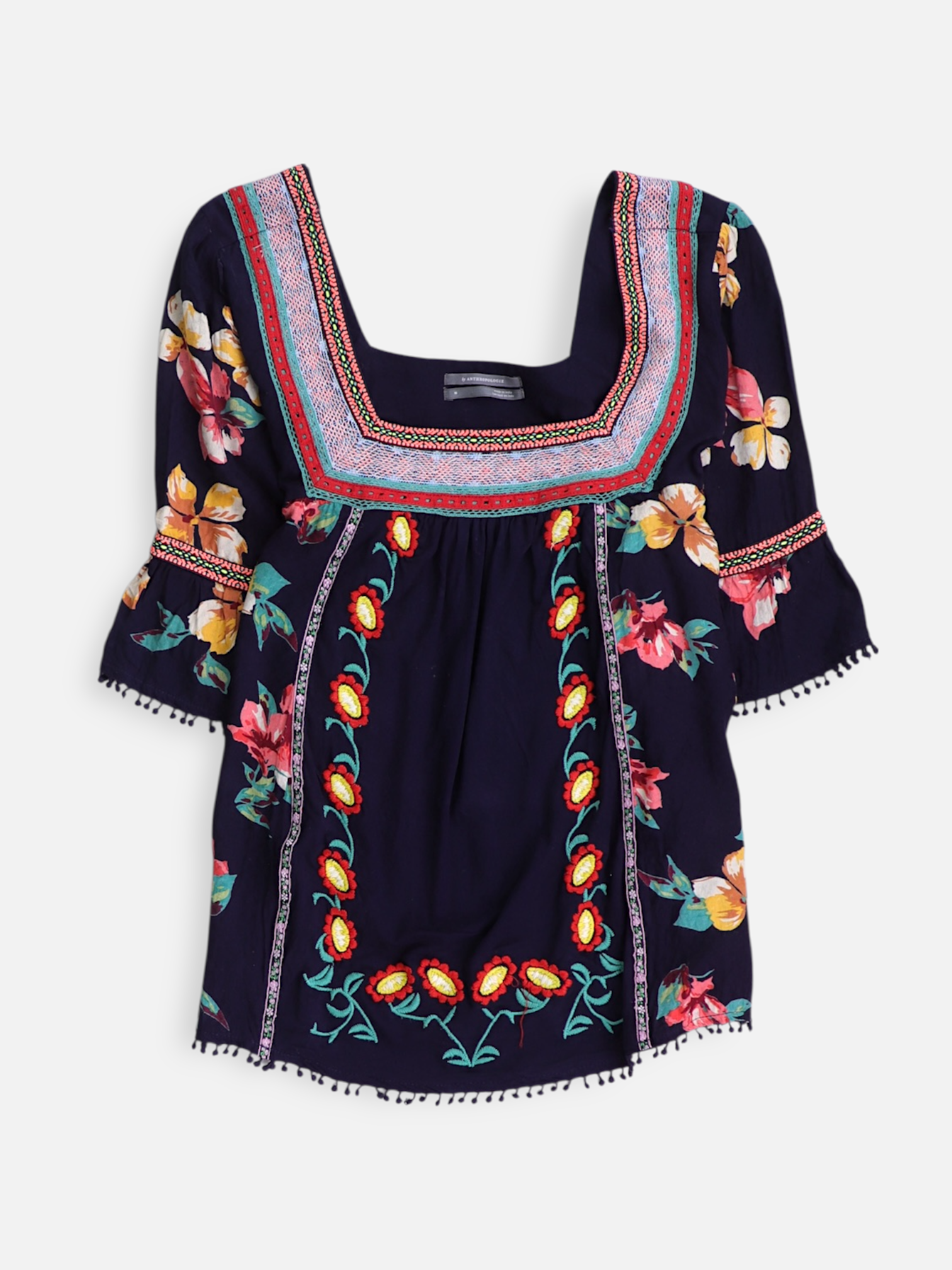 ANTHROPOLOGIE Blusa Verano - Mujer - Medium