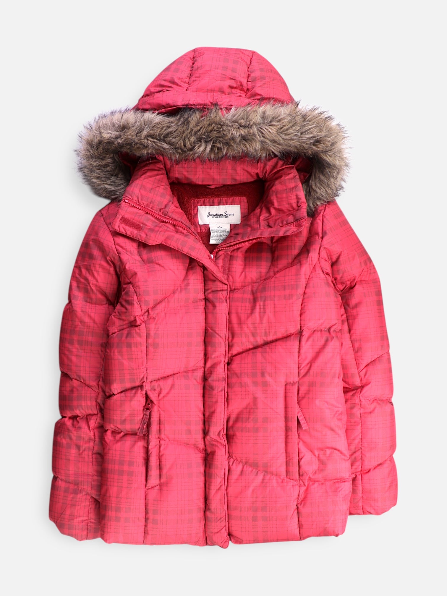 Chaqueta Puffer Color Block - Mujer - L 14/16