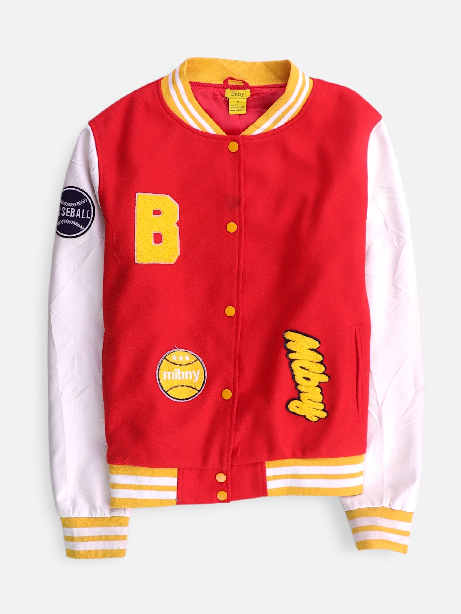 Chaqueta Bomber  Varsity - Hombre - XL