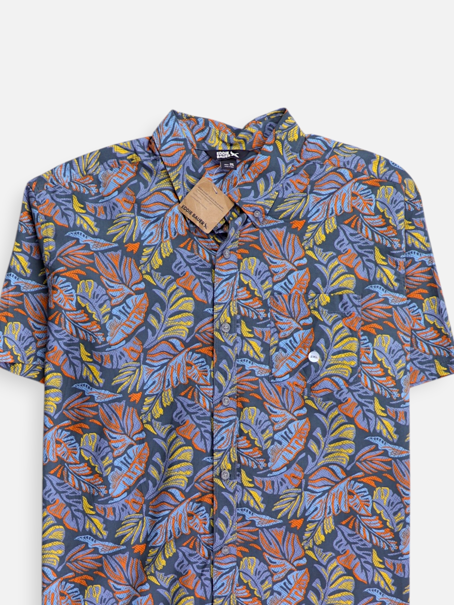 Eddie Bauer Camisa Verano - Hombre - 2XL