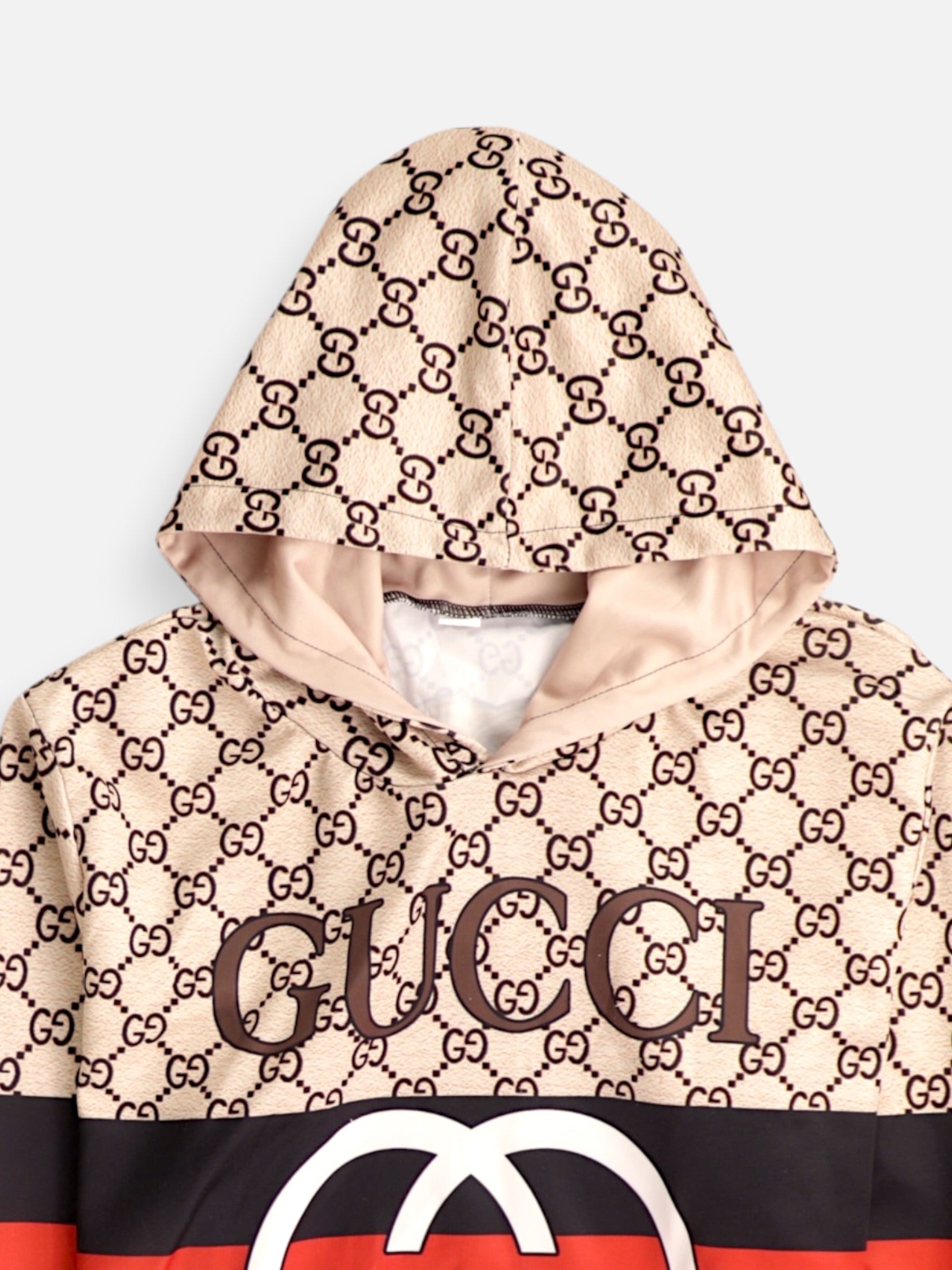 Sudadera Hoodie Color Block - Hombre - Medium