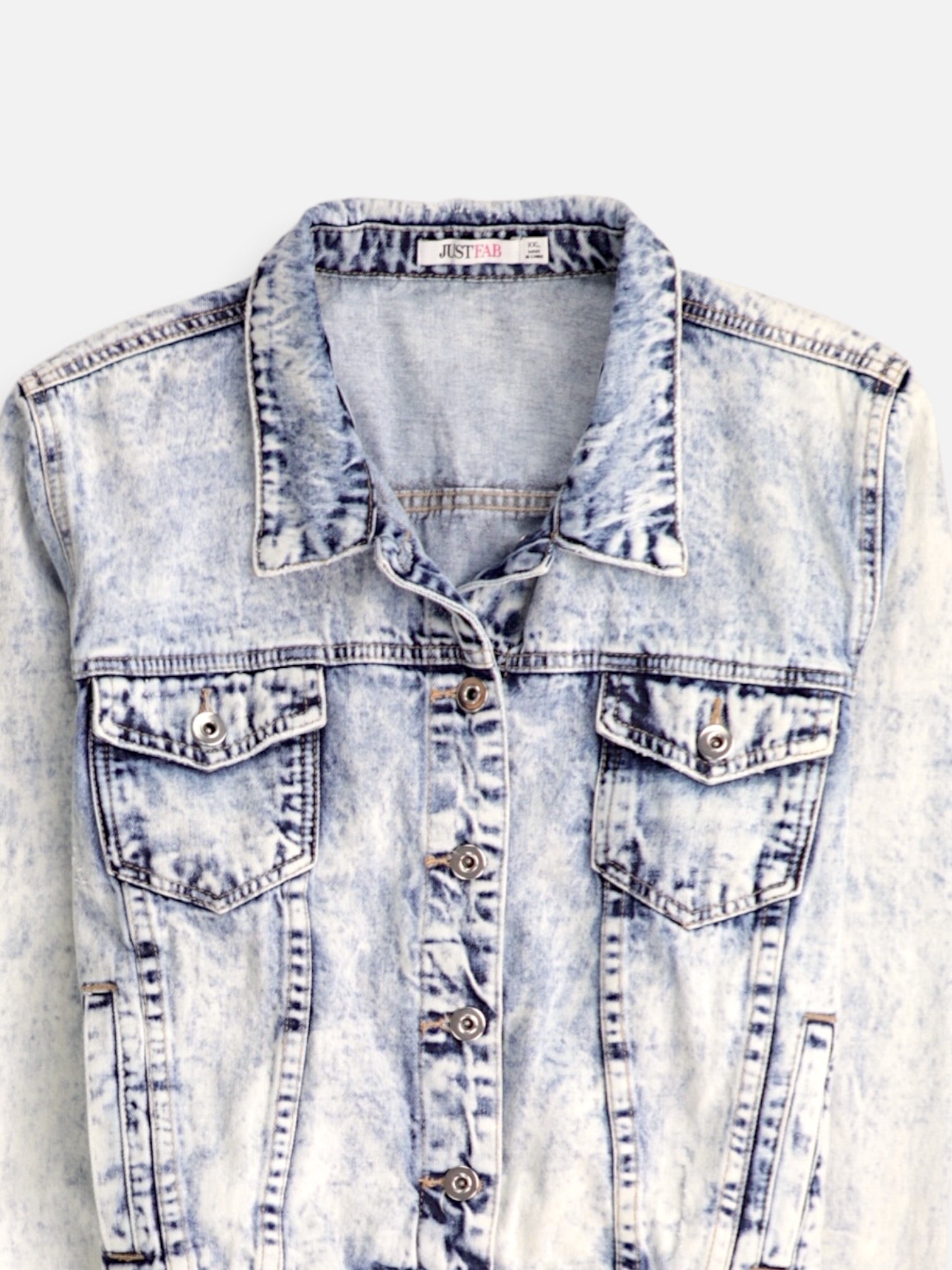 Chaqueta Denim  Crop Top - Mujer - 2XL