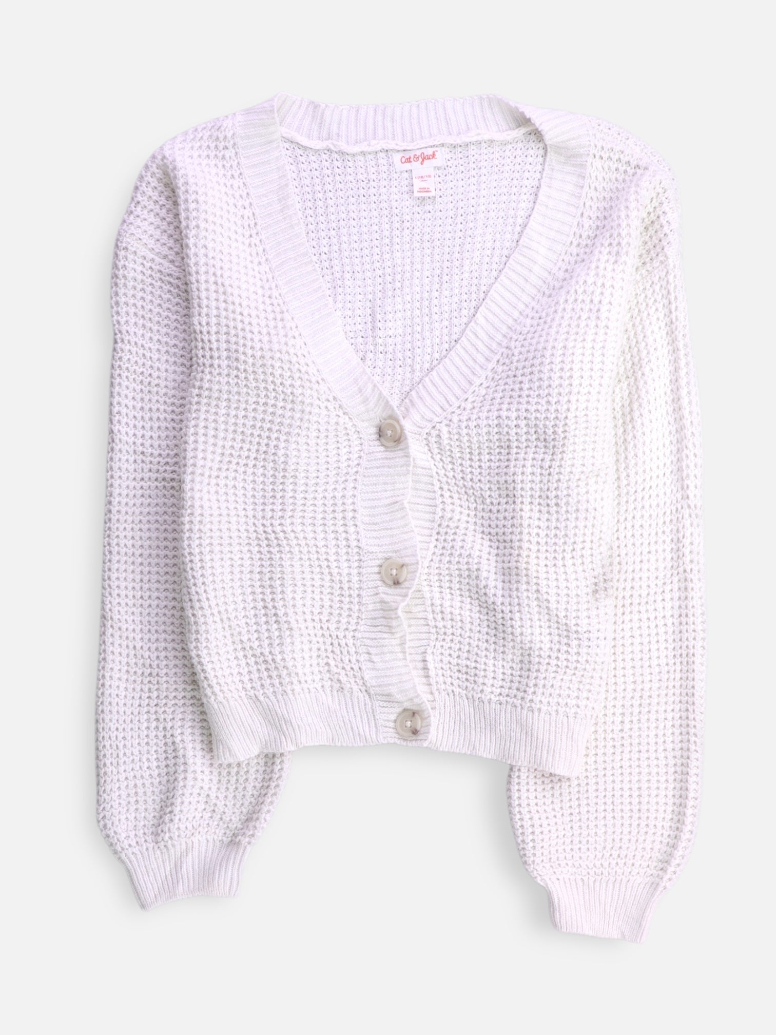 Cat & Jack  Sueter Knit Casual - Niña - Large - 10-12Y (Años)