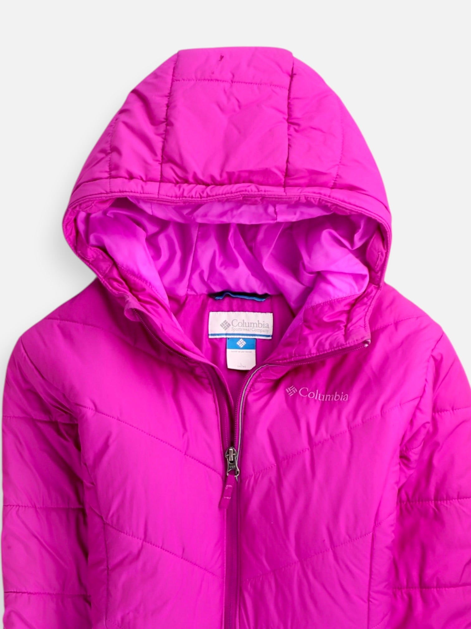 Columbia Chaqueta Puffer Impermeable - Niña - Large - 14-16Y (Años)