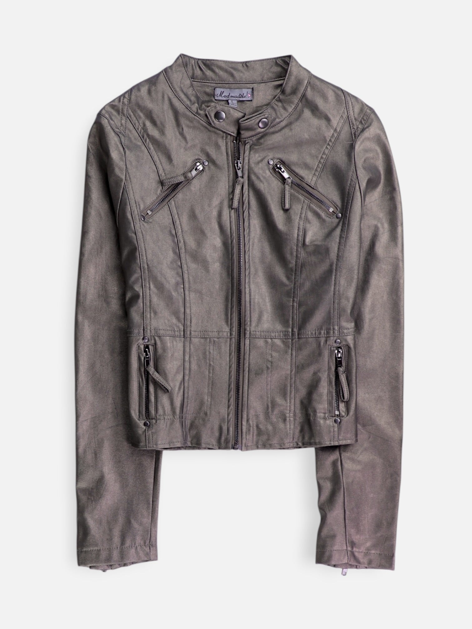 Chaqueta Casual Cuero - Mujer - Large