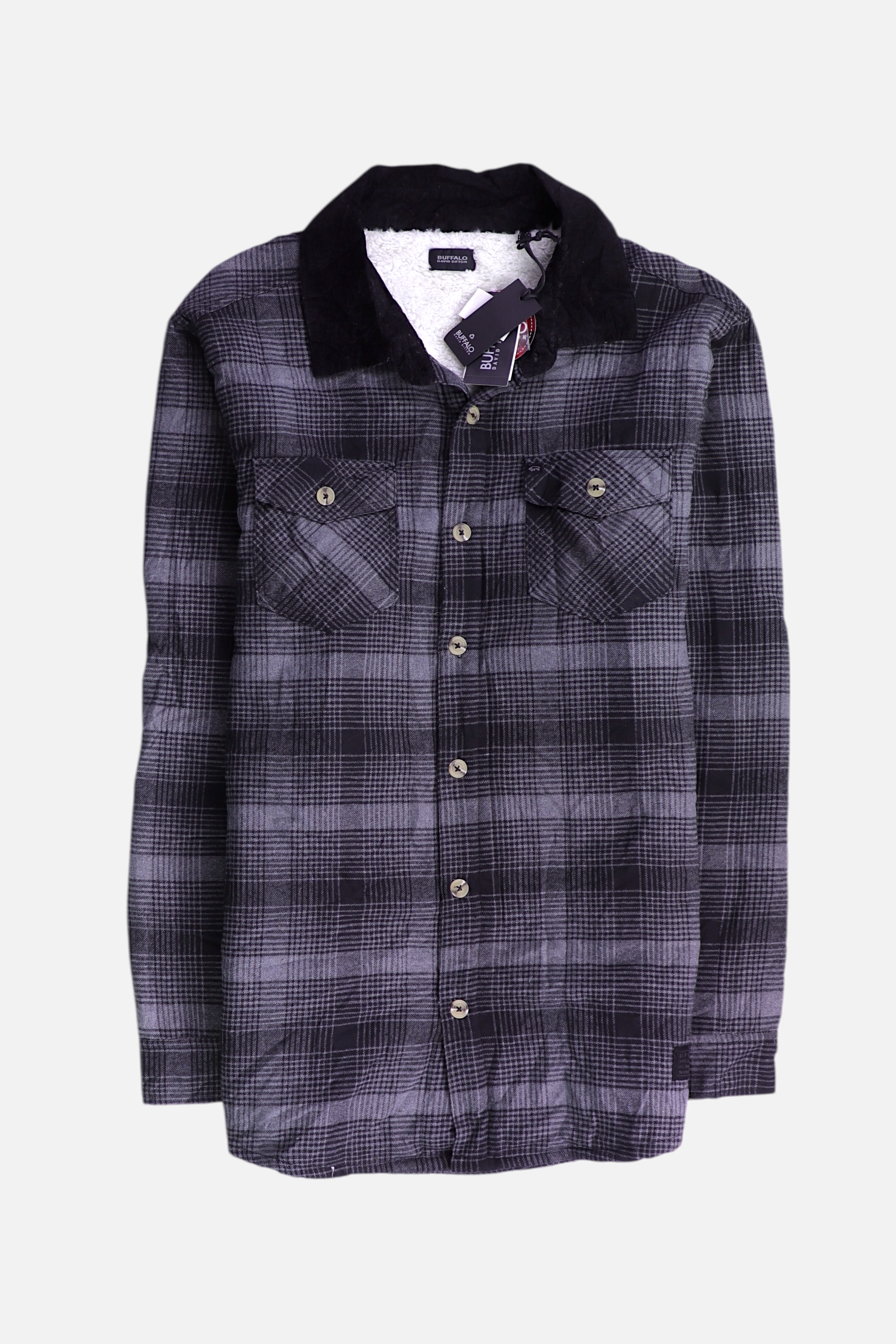 BUFFALO Chaqueta Sobrecamisa Color Block - Hombre - Large