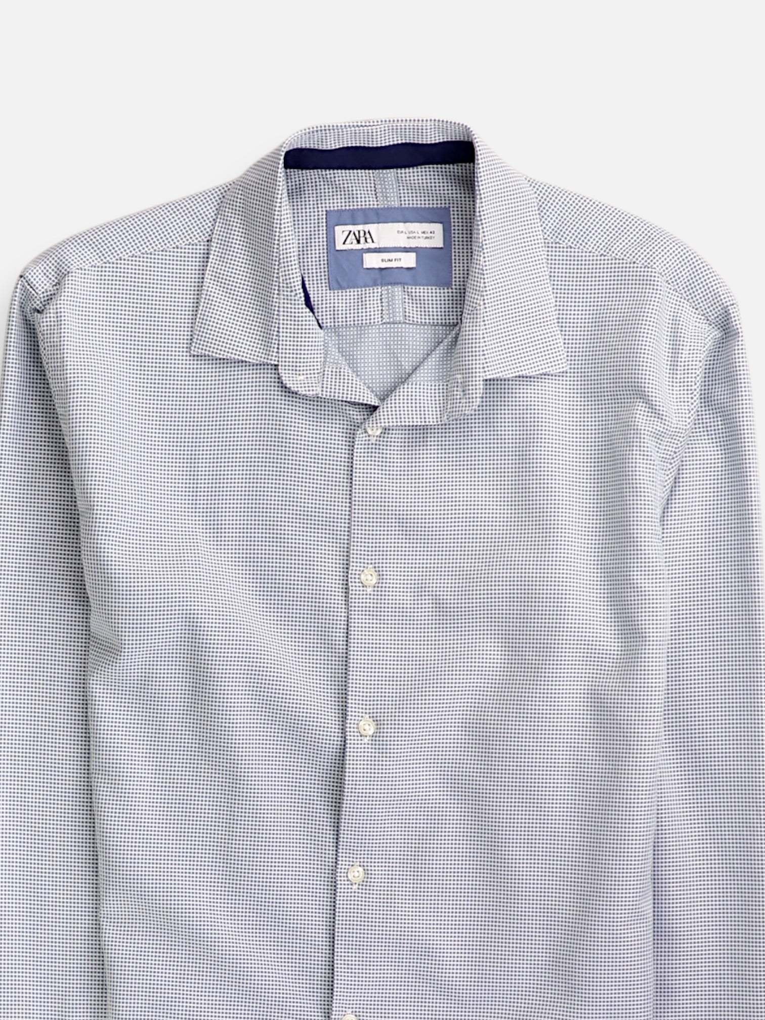 ZARA Camisa Casual - Hombre - Large