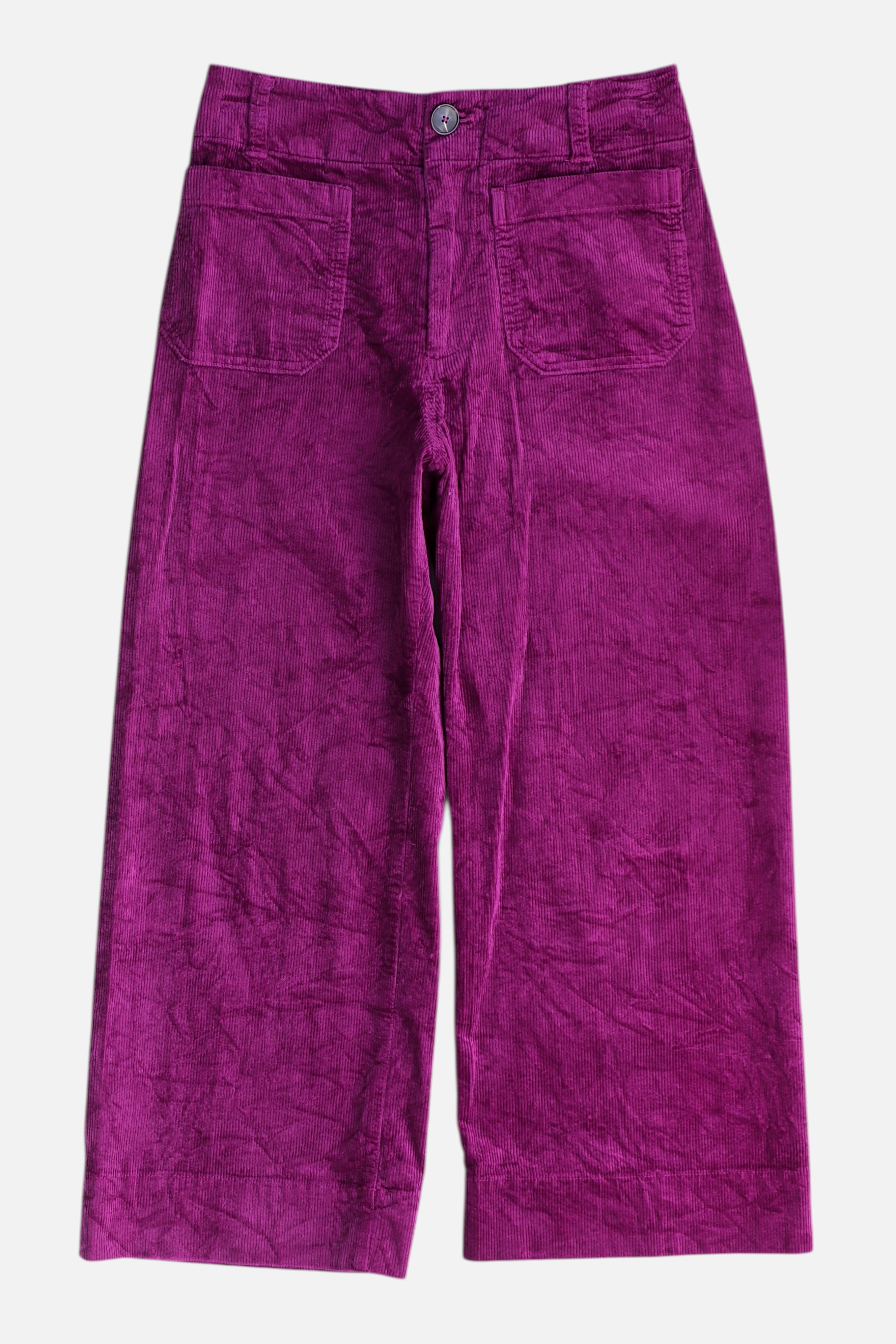 Pantalon Regular Fit Corduroy - Mujer - 27