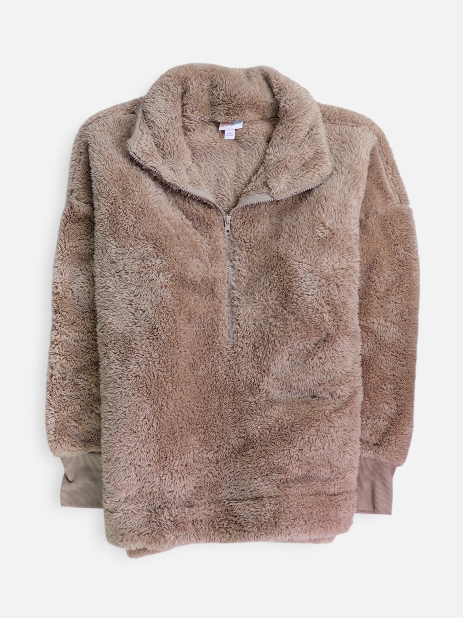 Sueter Fleece Teddy - Mujer - Large