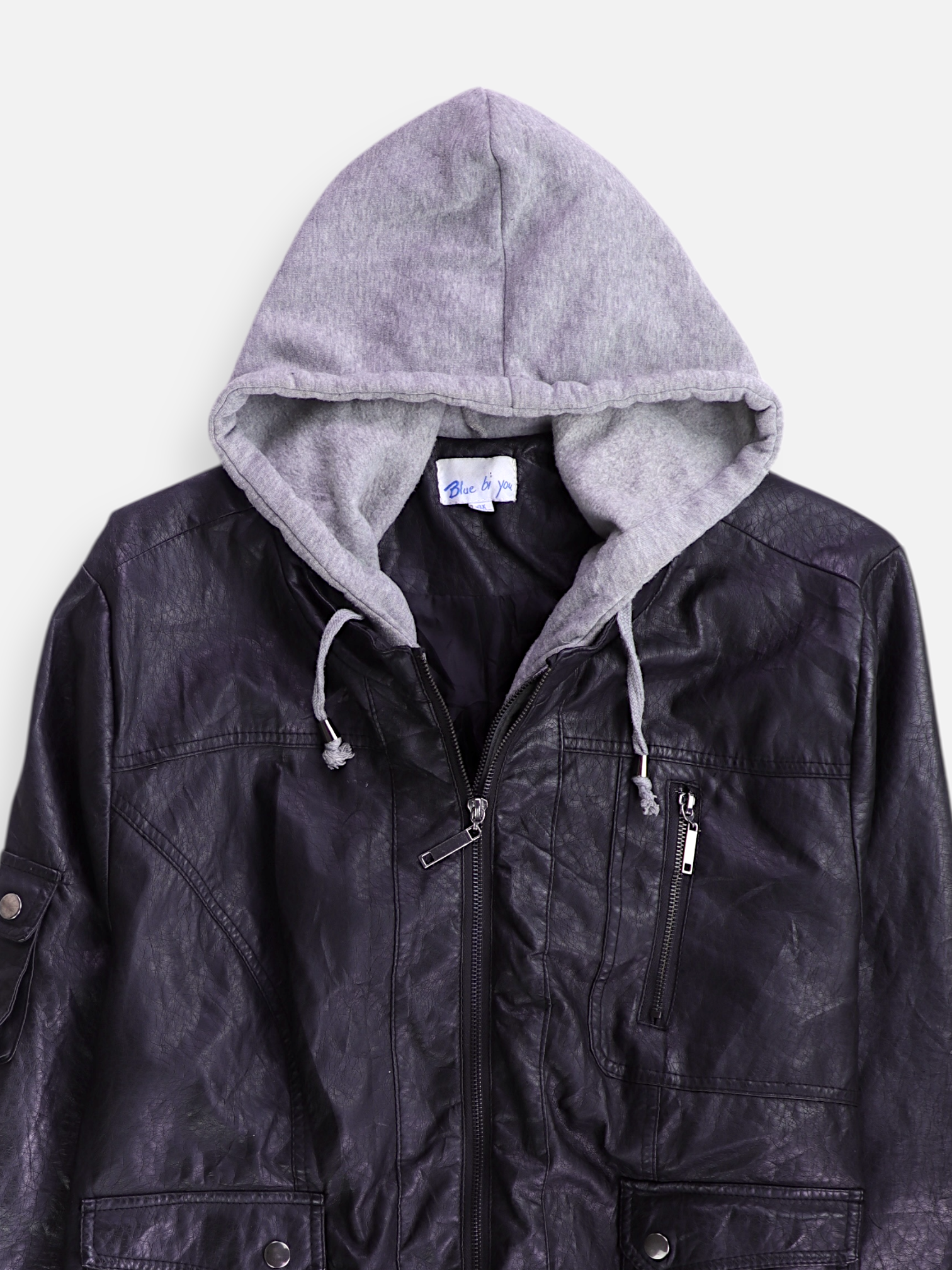 Chaqueta Cuero Basic - Hombre - 3XL