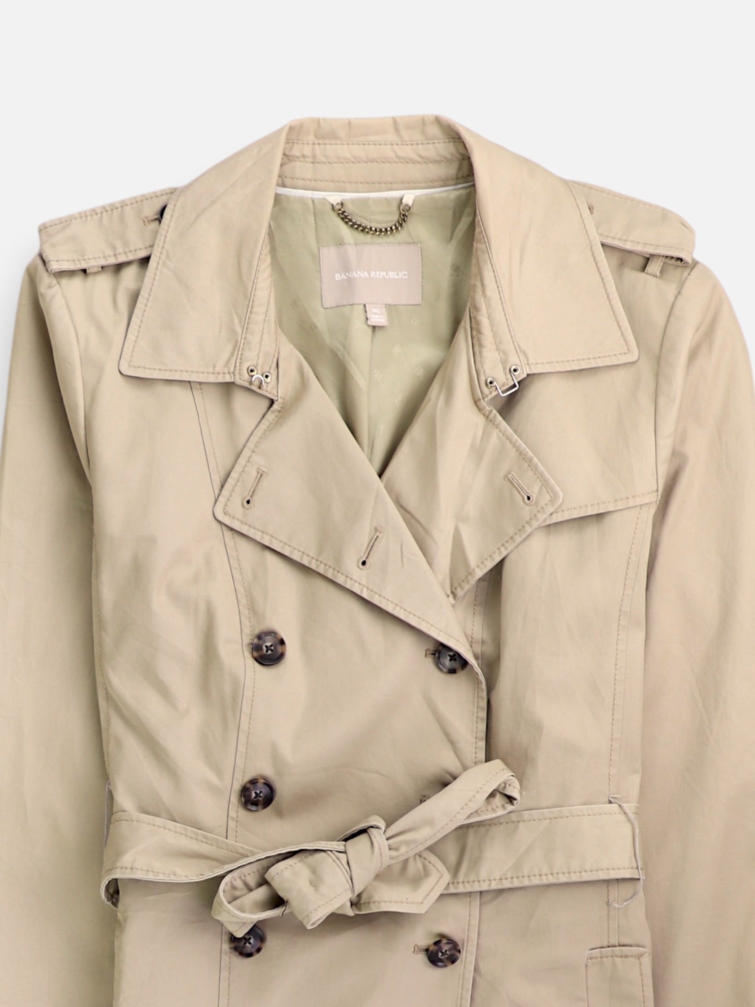Banana Republic Abrigo Trench Coat Casual - Mujer - XL