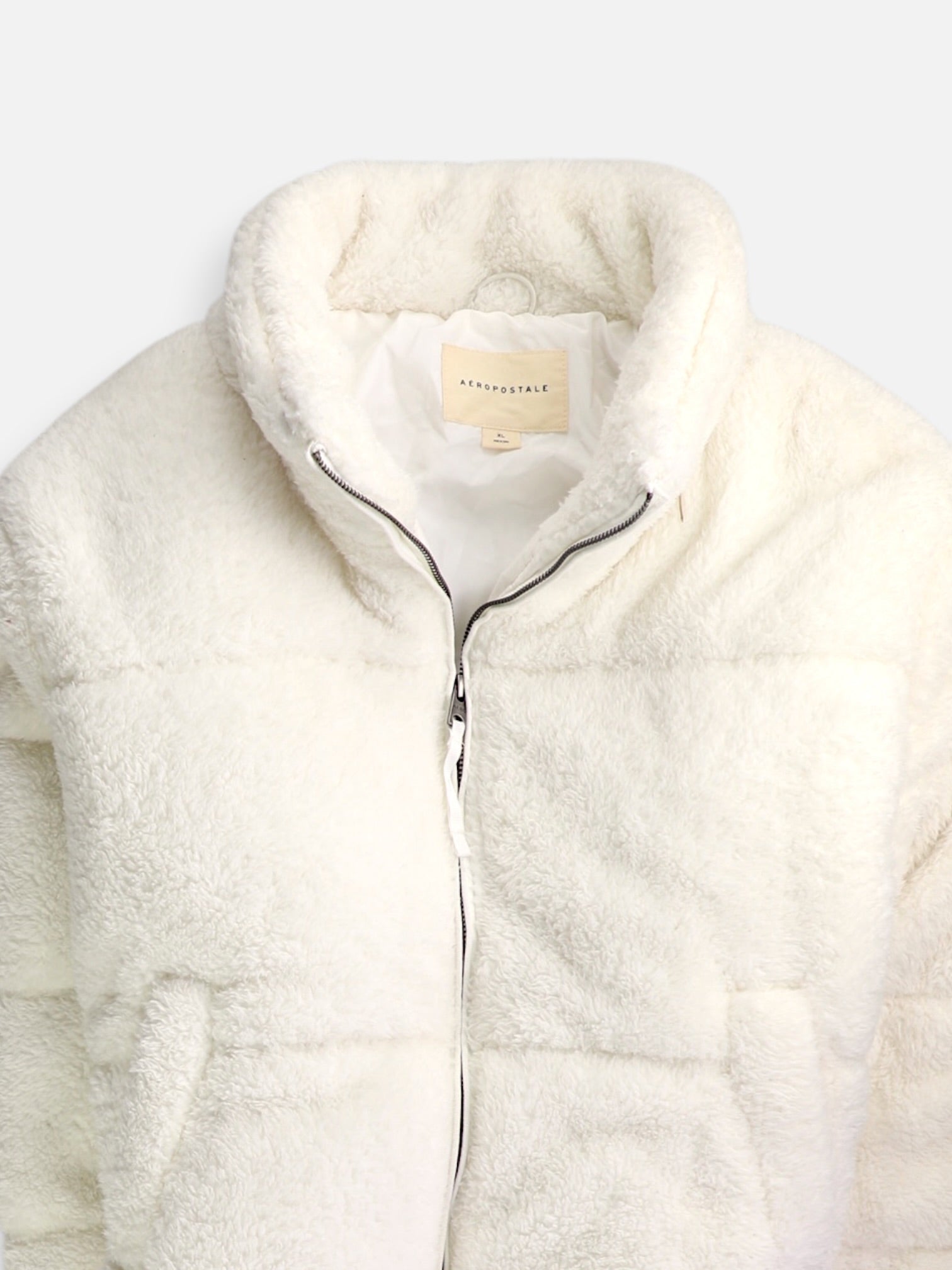 Aeropostale Chaqueta Casual Teddy - Mujer - XL