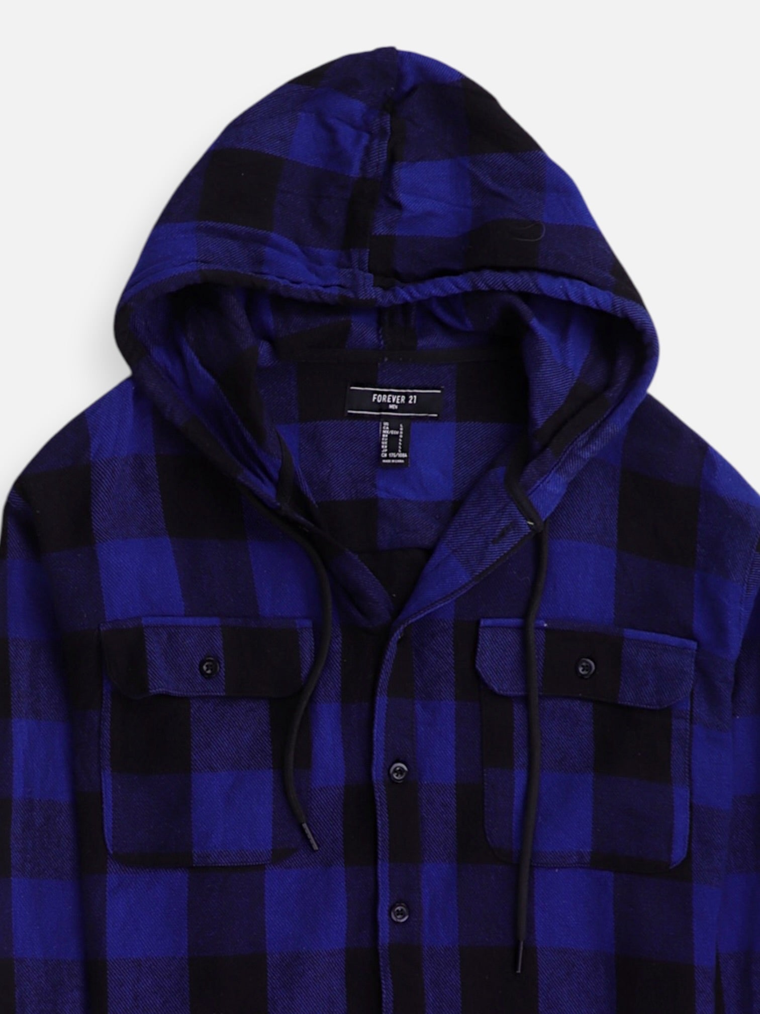 Forever 21 Camisa Color Block - Hombre - Large