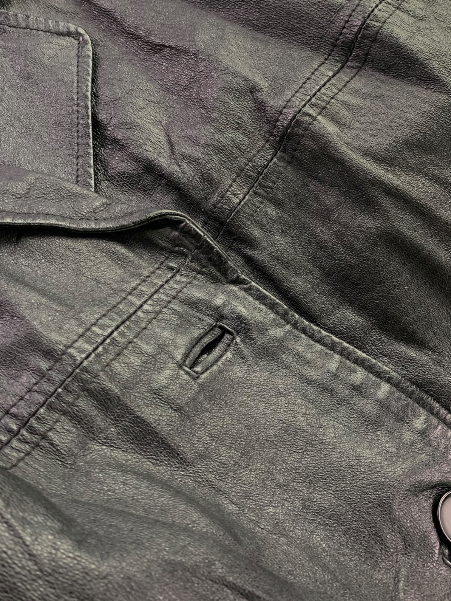 Chaqueta Casual Cuero - Hombre - Medium