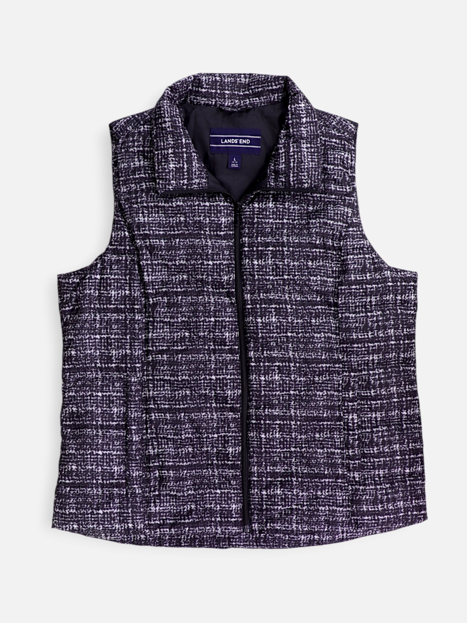 LANDS END Chaleco Impermeable - Mujer - Large