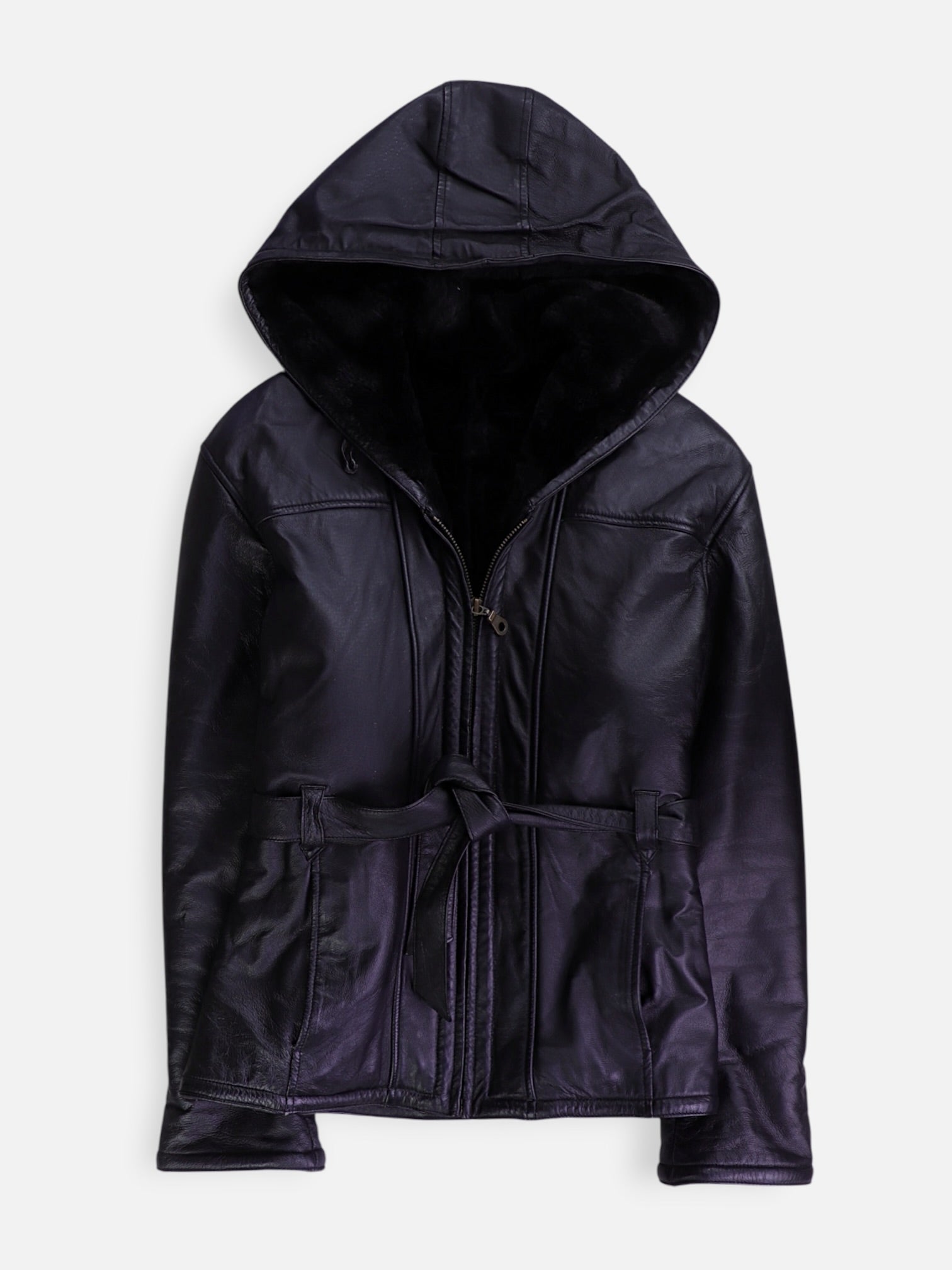 WILSONS LEATHER Chaqueta Casual Cuero - Mujer - XS