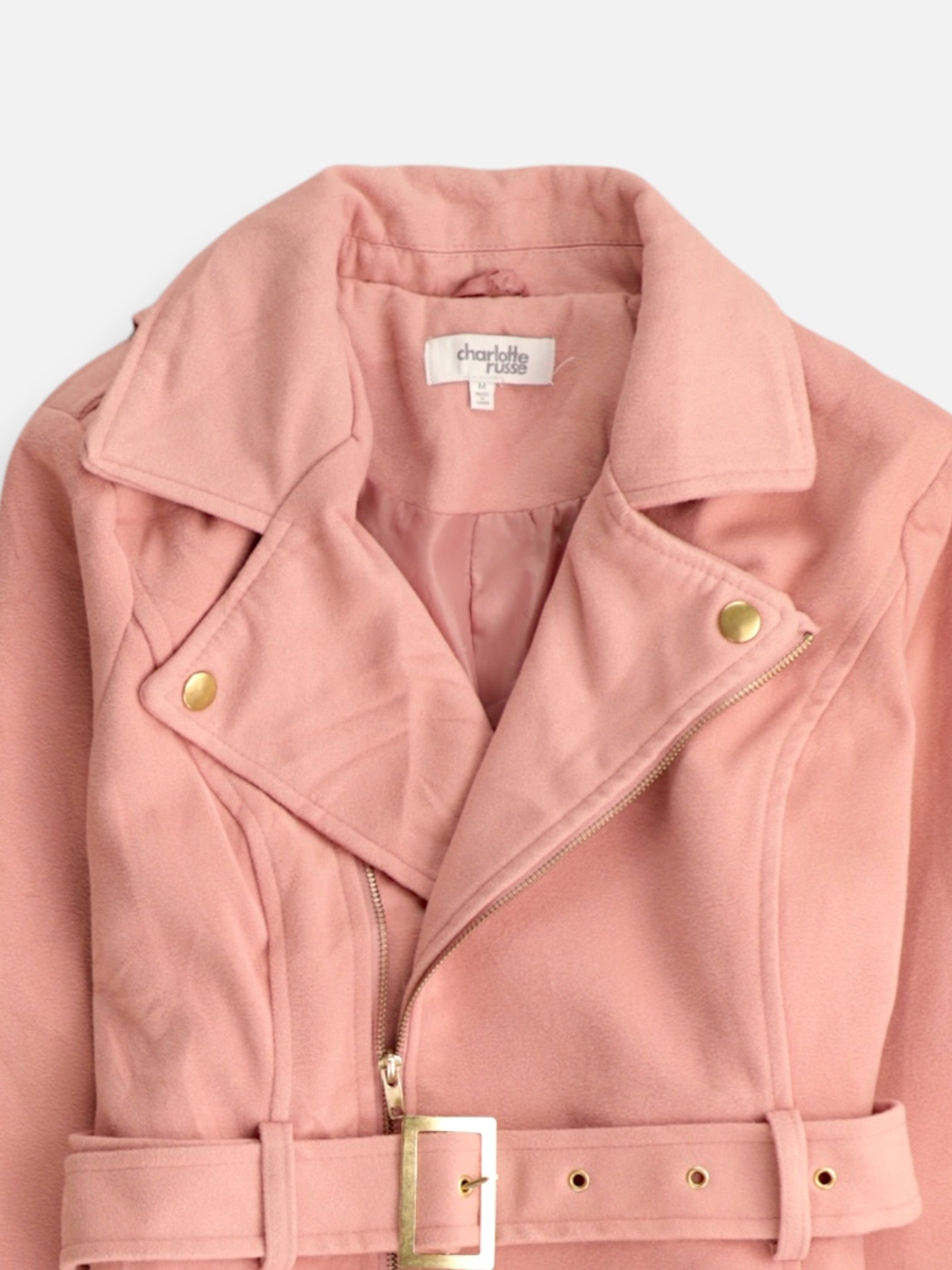 Charlotte Russe  Chaqueta Casual Basic - Mujer - Medium