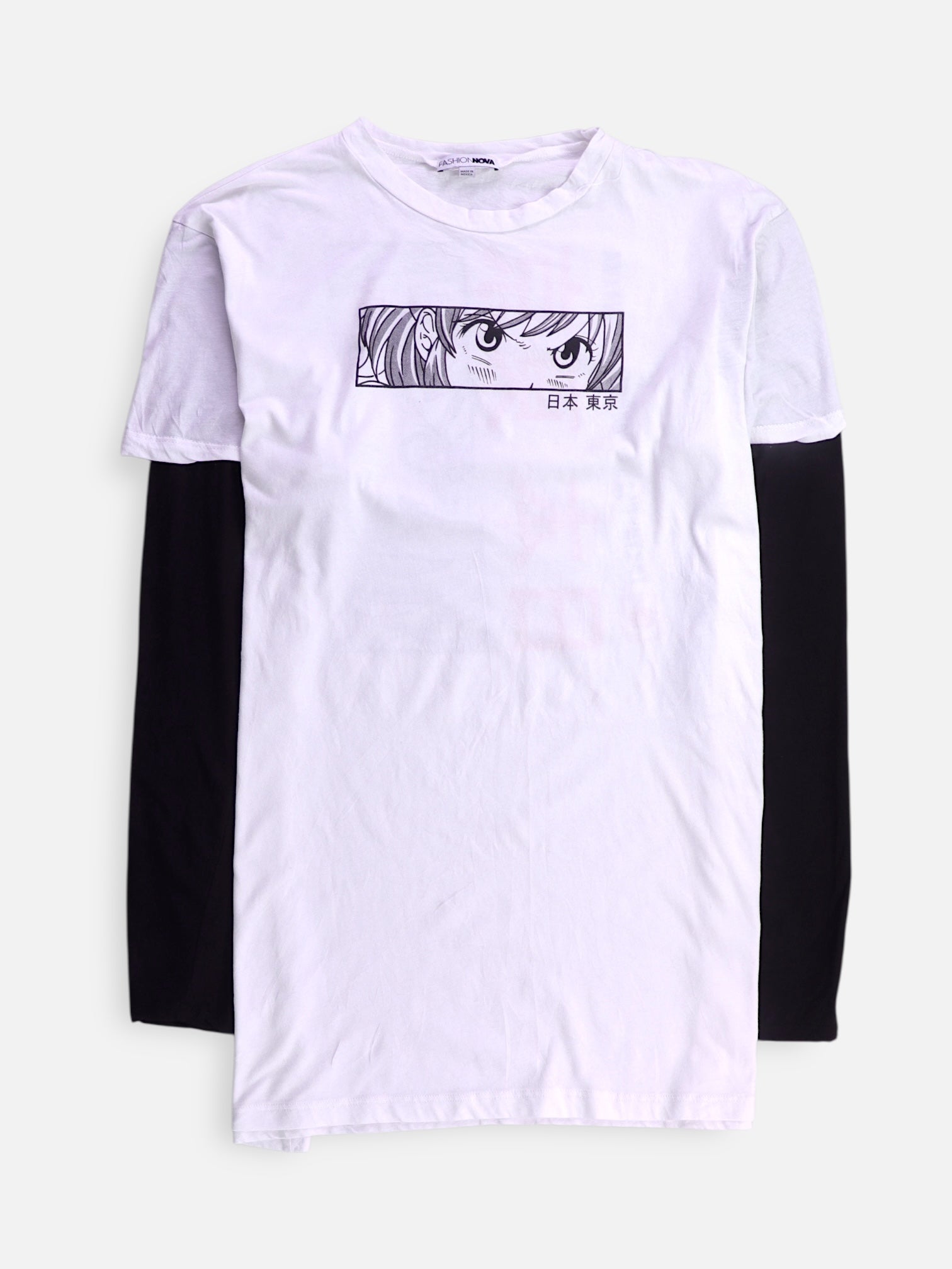 Fashionnova Camiseta Grafica - Hombre - Medium