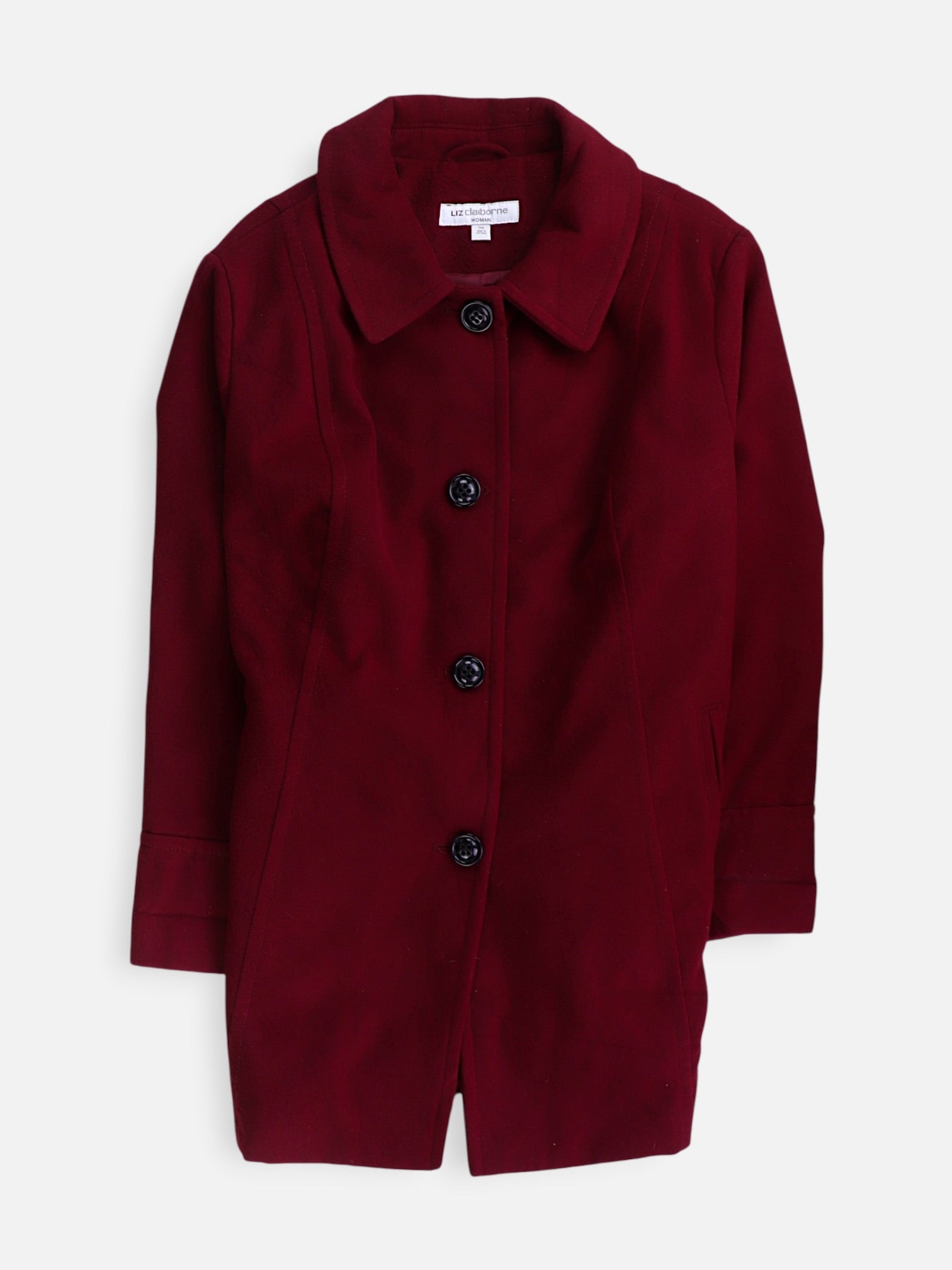 LIZ claiborne Abrigo  Single breasted trench Casual - Mujer - 3XL