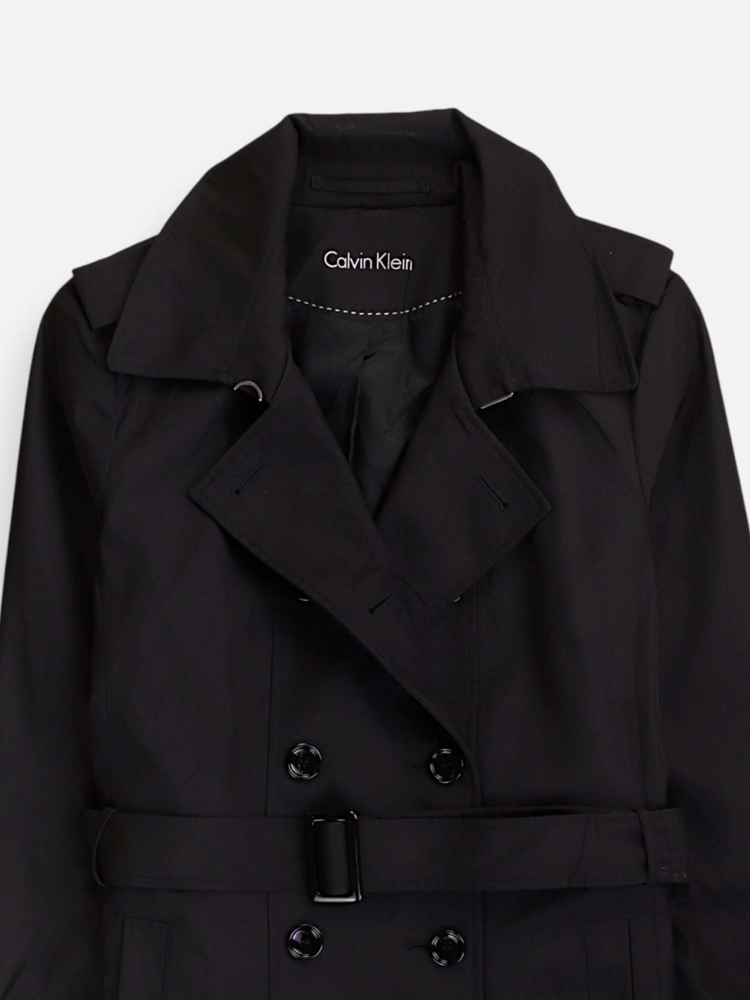 Calvin Klein Abrigo Trench Coat Casual - Mujer - N/A